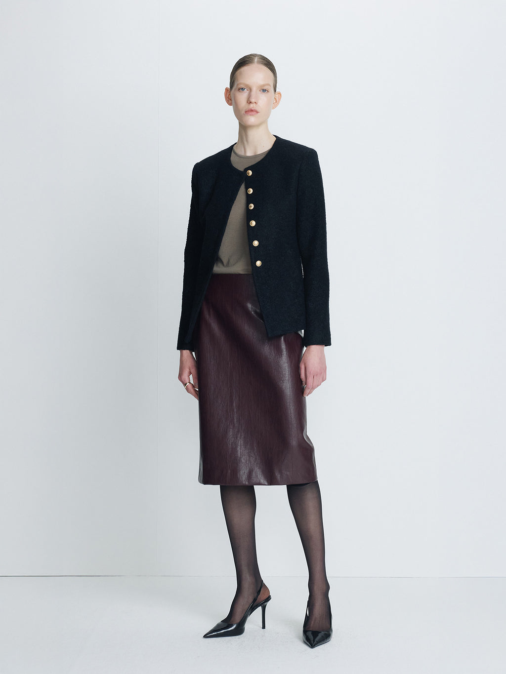 Tonywack - Wool Tweed Jacket (Black) product image 1 | TRAB K-Fashion Australia