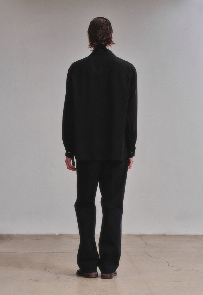 Art if acts - Tencel Two Pocket Shirt (Faded Black) product image 5 | TRAB K-Fashion Australia