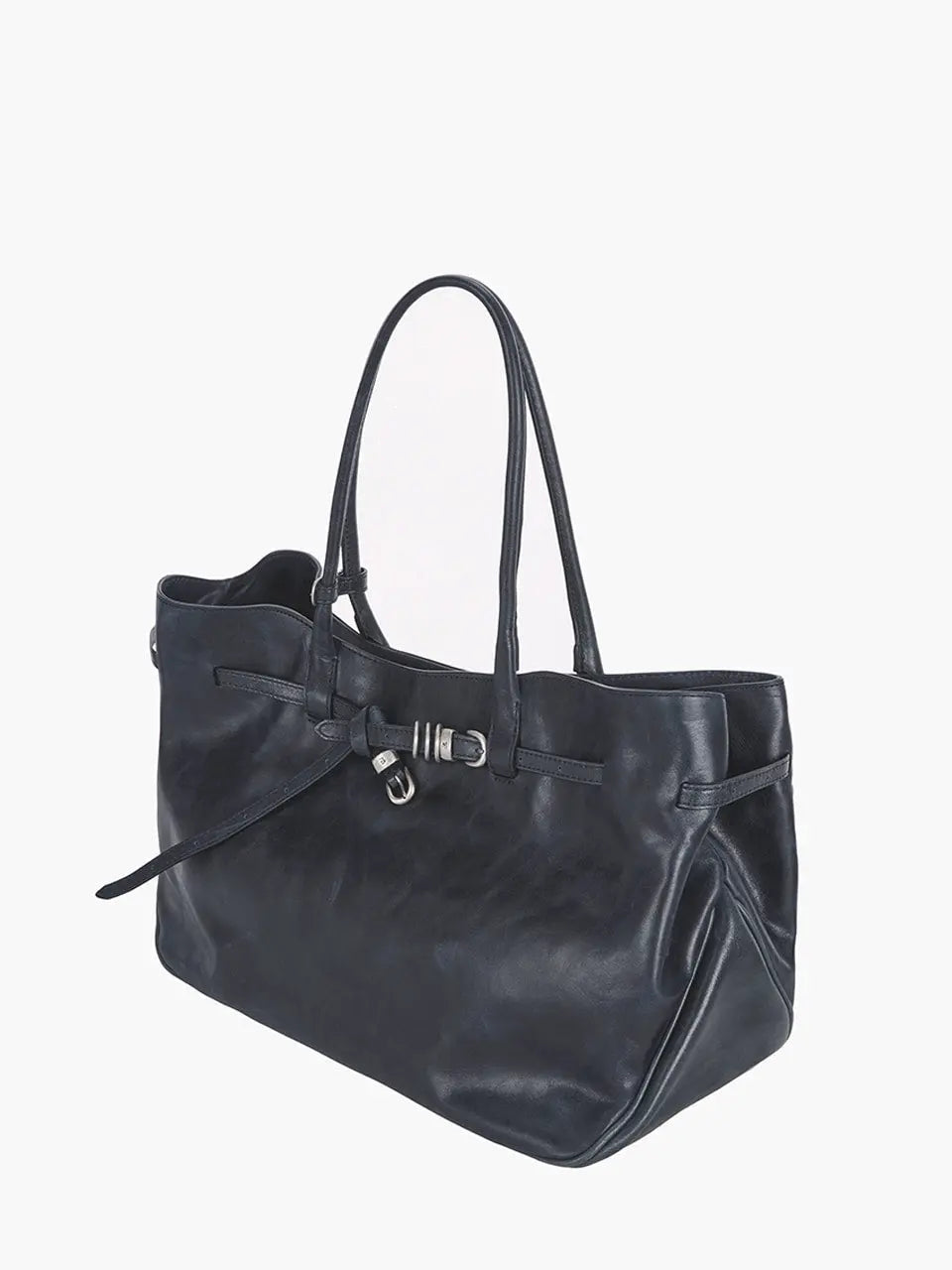 Marge Sherwood - Grandma Used Bag Large (Navy Pull-Up) product image 6 | TRAB K-Fashion Australia