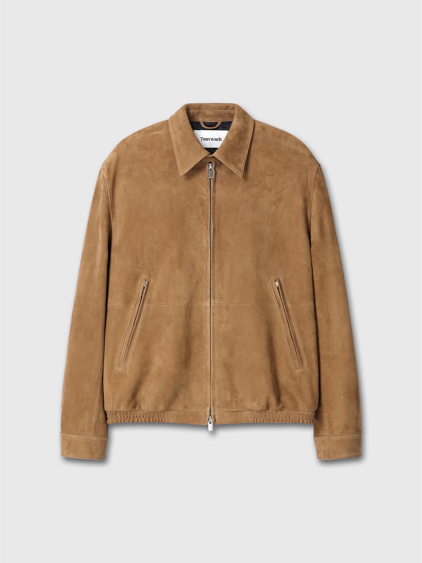 Tonywack - Goat Suede Blouson Jacket (Camel) product image 10 | TRAB K-Fashion Australia