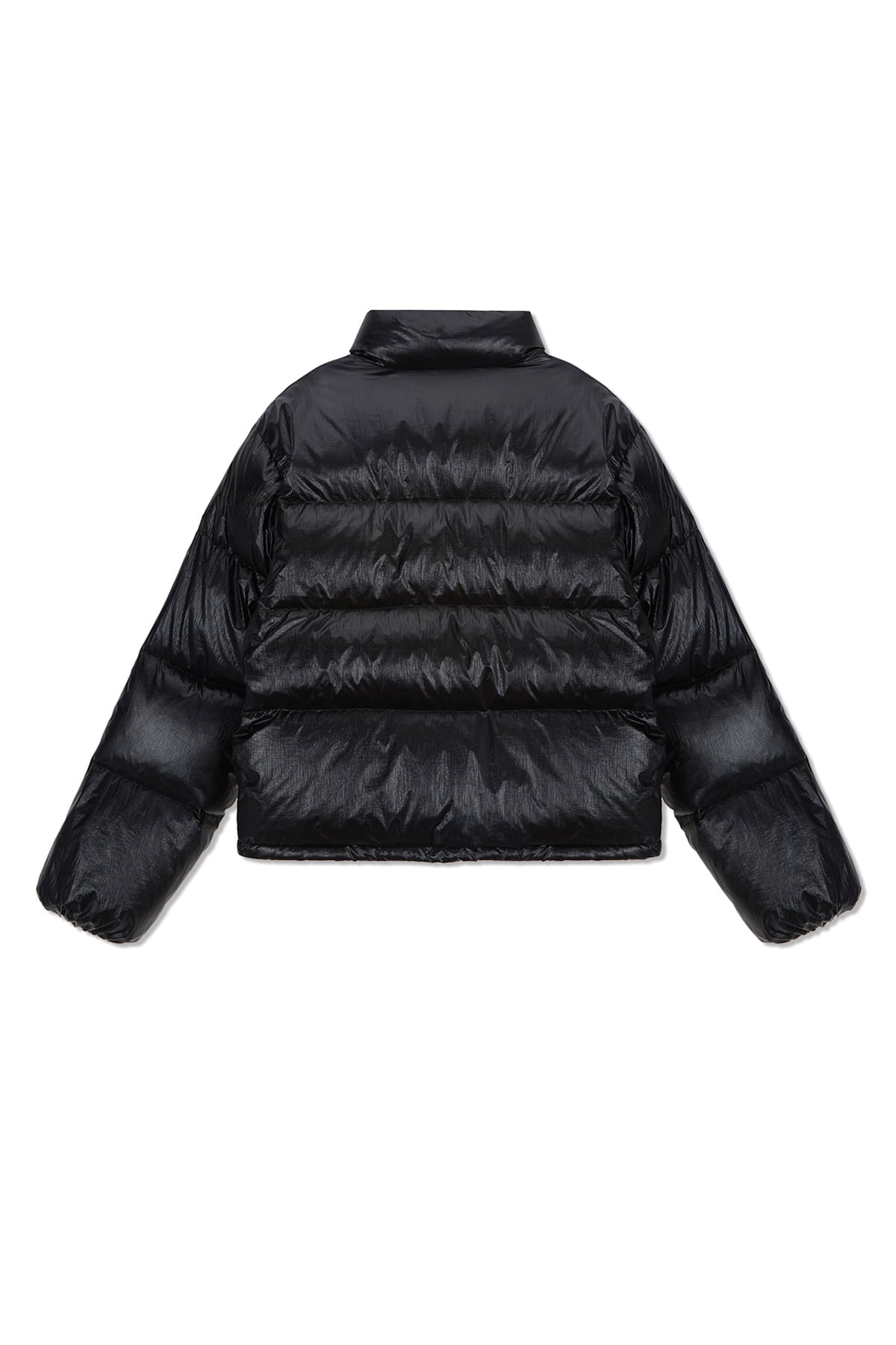 Matin Kim - Small Logo Volume Down Jumper (Black) product image 3 | TRAB K-Fashion Australia