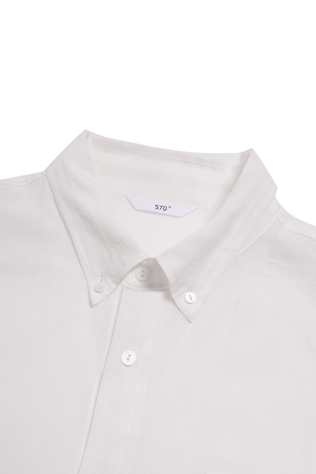 STU - Linen Shirt (White) product image 18 | TRAB K-Fashion Australia