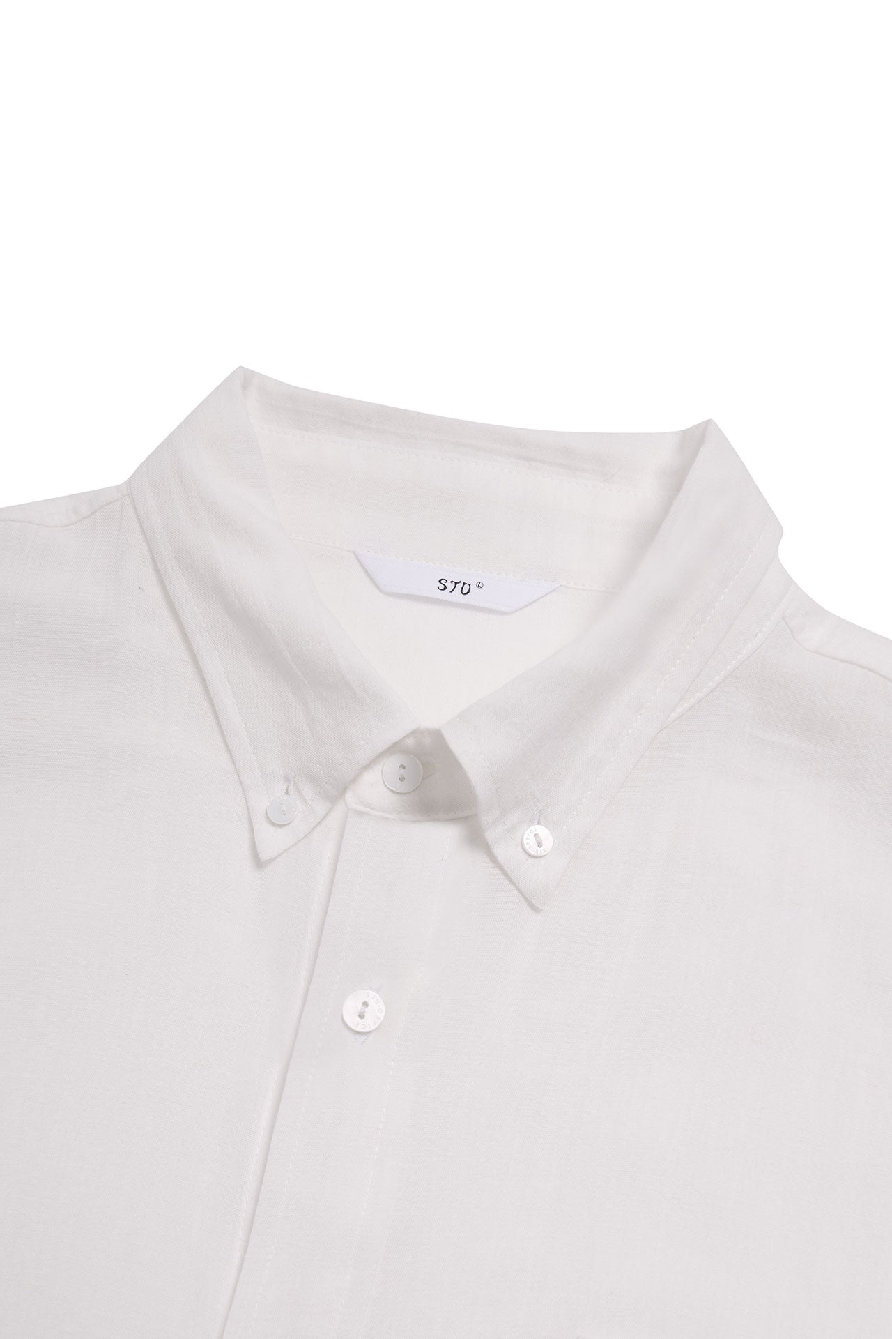 STU - Linen Shirt (White) product image 18 | TRAB K-Fashion Australia