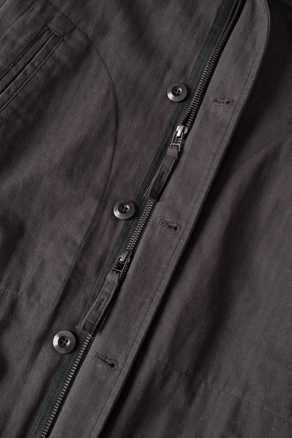 Hatchingroom - Hooded Mil Parka (Charcoal) product image 8 | TRAB K-Fashion Australia