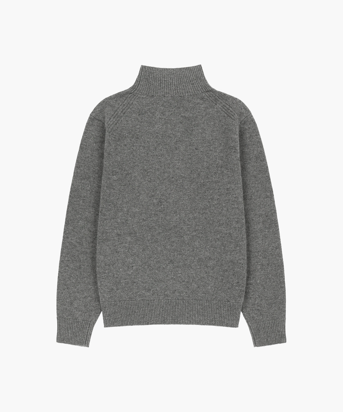 Marithe & Francois Girbaud - Premium Small Classic Logo Wool Turtle Neck Knit (Gray) product image 6 | TRAB K-Fashion Australia