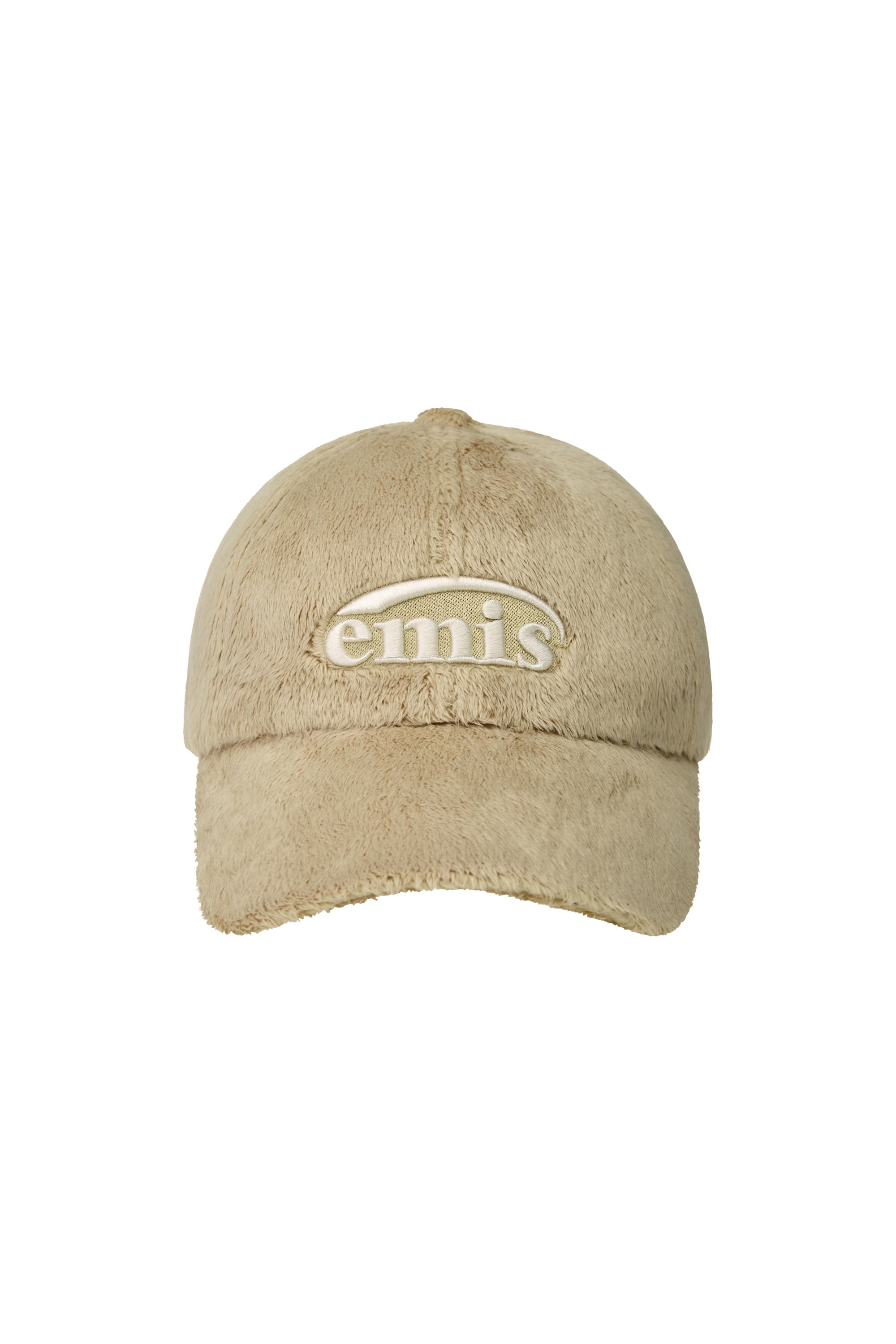 Emis - Emis Fur Ball Cap (Beige) product image 1 | TRAB K-Fashion Australia