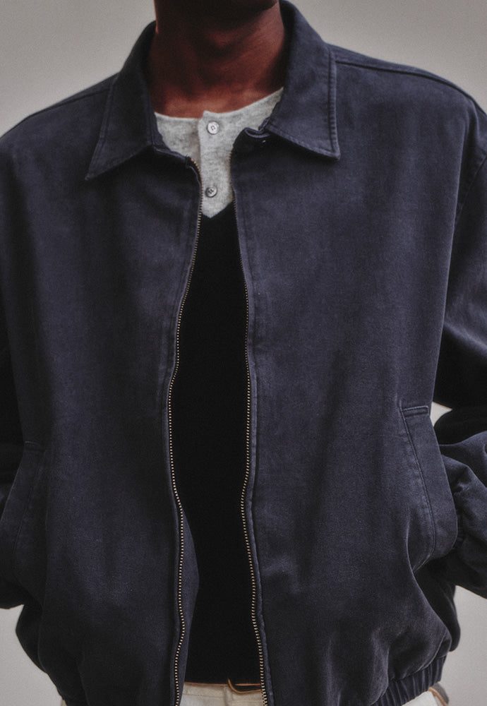 Art if acts - Washed Swing Jacket (Vintage Navy) product image 4 | TRAB K-Fashion Australia