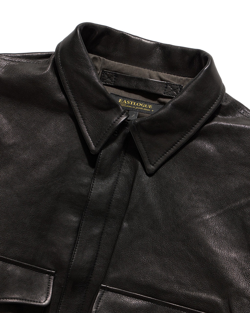 Eastlogue - A-2 Flight Leahter Jacket (Black) product image 5 | TRAB K-Fashion Australia