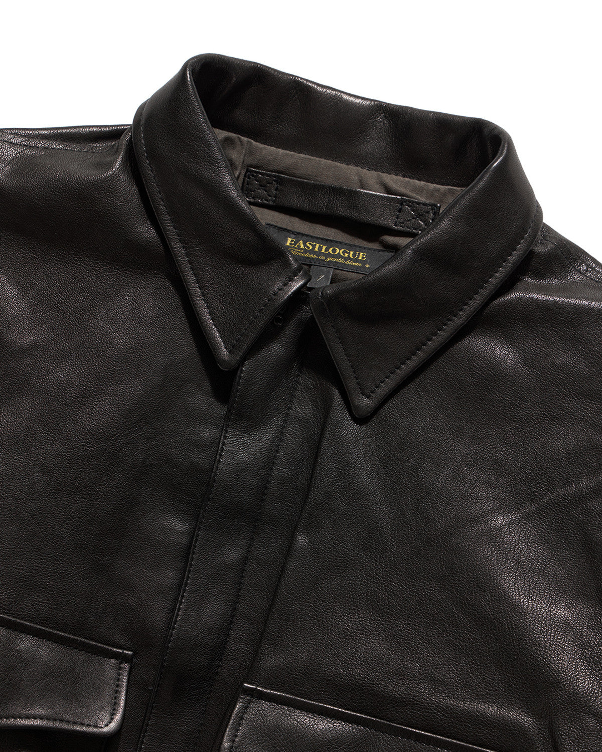 Eastlogue - A-2 Flight Leahter Jacket (Black) product image 5 | TRAB K-Fashion Australia