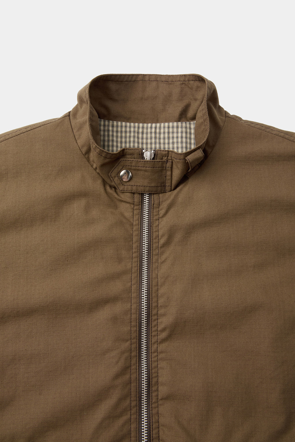 Coor - Stand Collar Cotton Washed Jumper (Dark Brown) product image 5 | TRAB K-Fashion Australia