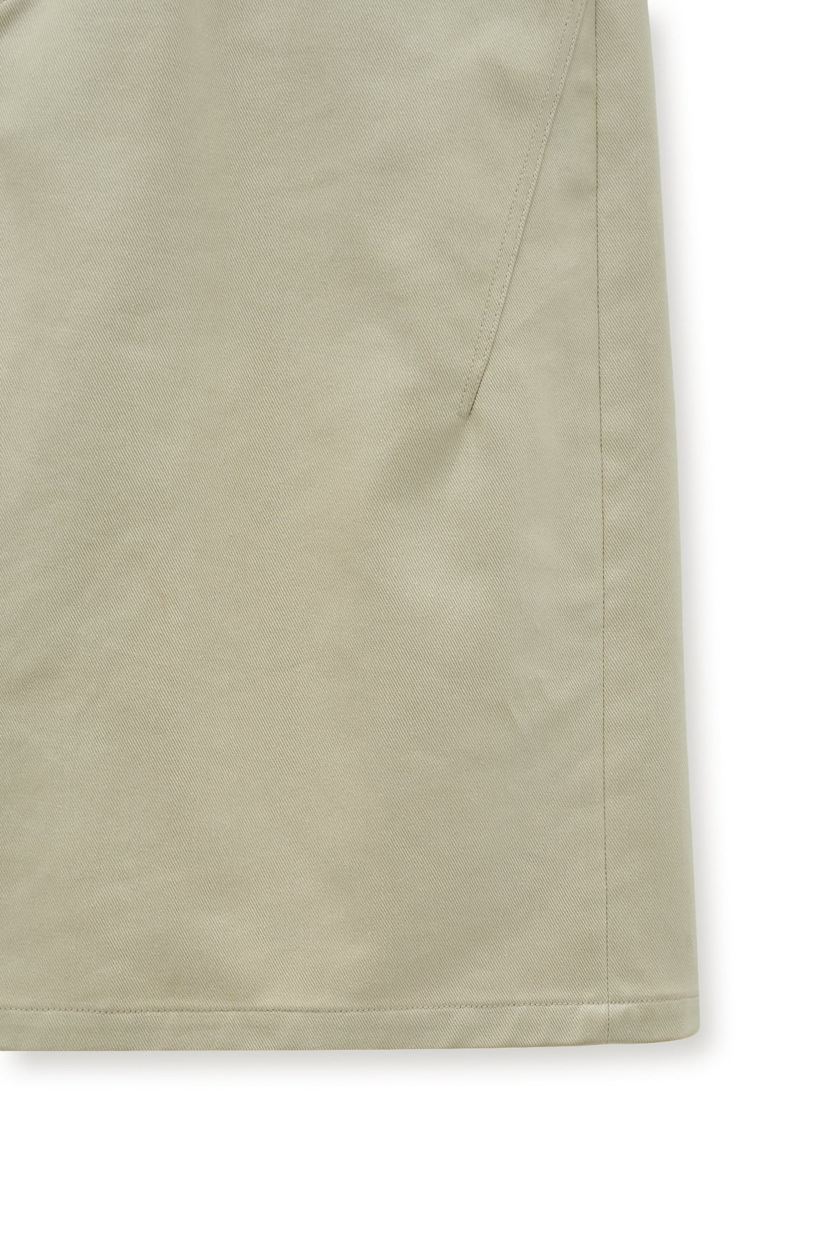 Matin Kim - Matt Coating Bermuda Pants (Light Beige) product image 4 | TRAB K-Fashion Australia