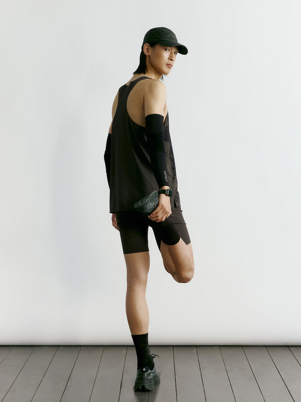 Tonywack - Tw Flight Running Singlet (Dark Grey) product image 4 | TRAB K-Fashion Australia