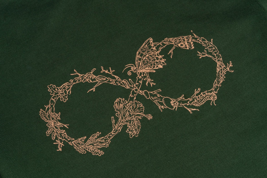 Ioedle - Möbius Cycle T-Shirt (Green) product image 5 | TRAB K-Fashion Australia