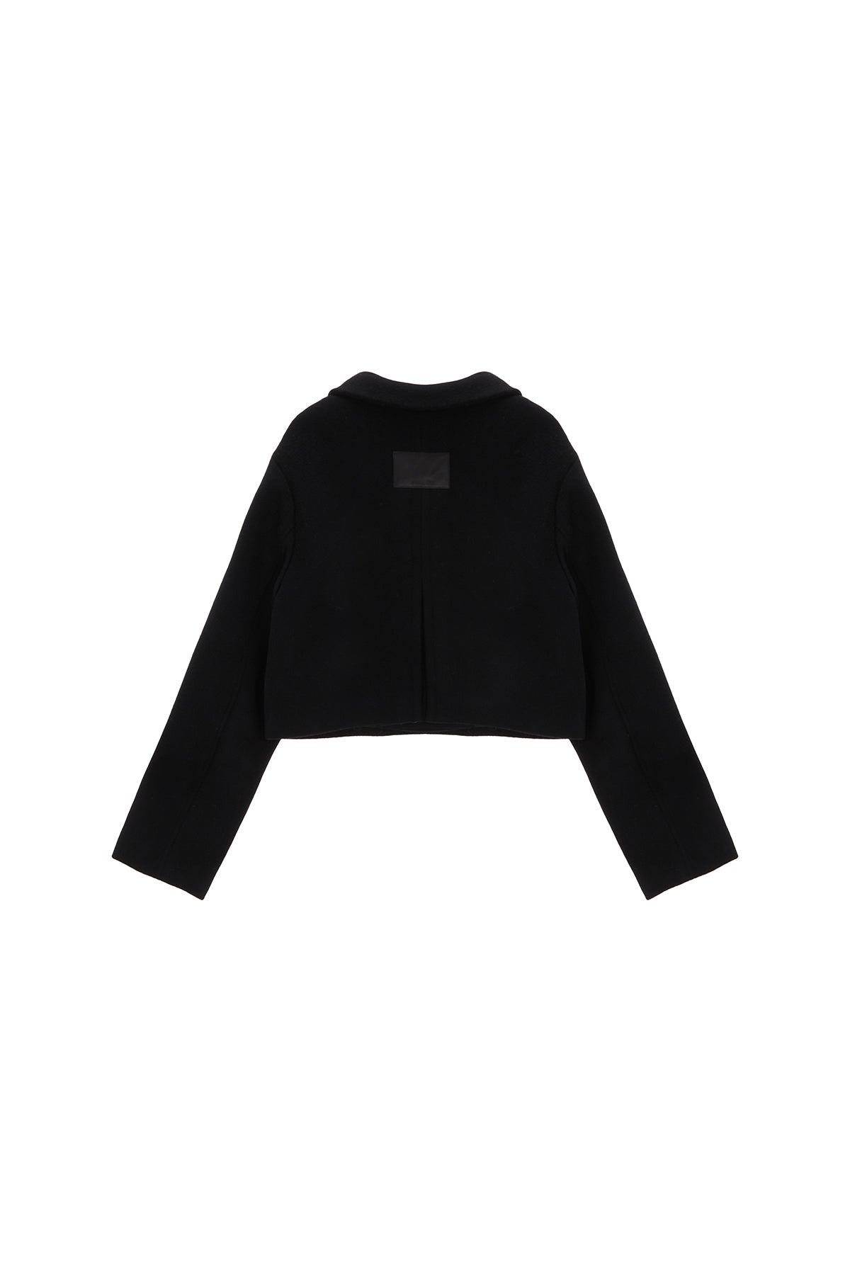 Matin Kim - Tailored Double Crop Coat (Black) product image 2 | TRAB K-Fashion Australia