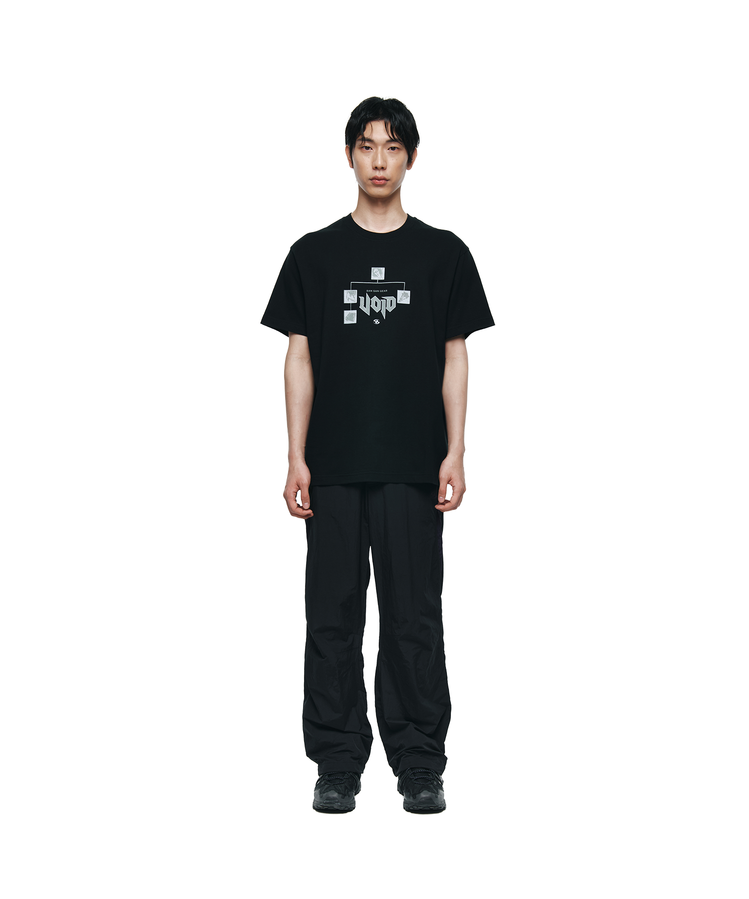 San San Gear - Void Born T-Shirt (Black) product image 1 | TRAB K-Fashion Australia