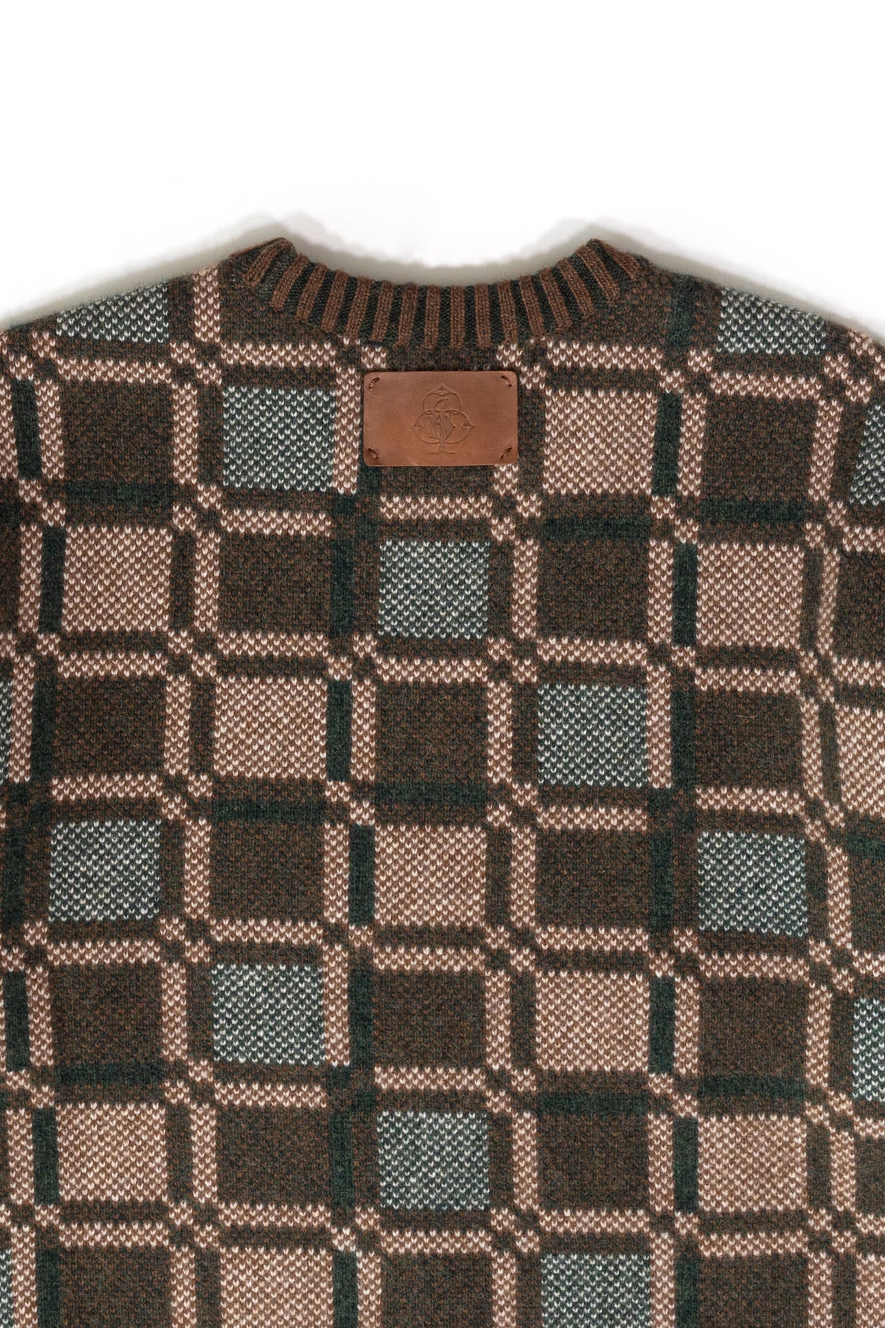 Ioedle - Checked Knit Pullover (OC) product image 8 | TRAB K-Fashion Australia