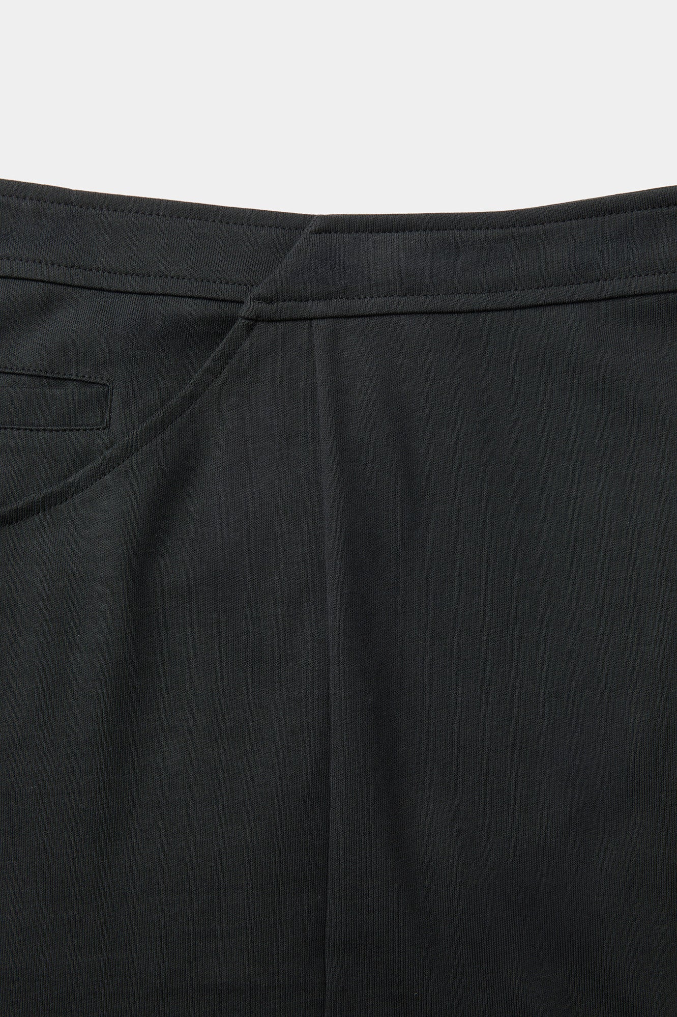 Coor - Curved Seam Jersey Long Skirt (Black) product image 5 | TRAB K-Fashion Australia