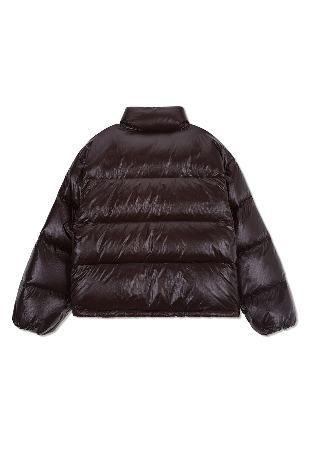 Matin Kim - Small Logo Volume Down Jumper (Dark Brown) product image 2 | TRAB K-Fashion Australia