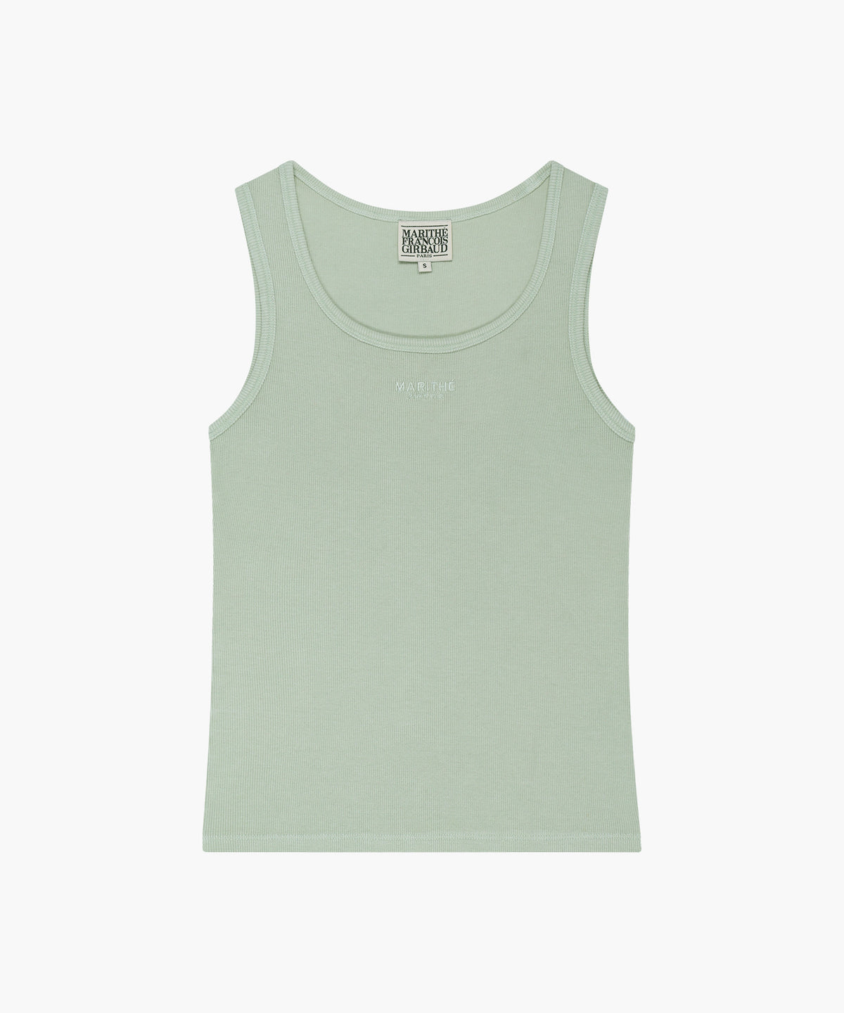 Marithe & Francois Girbaud - Regular Logo Sleeveless (Mint) product image 6 | TRAB K-Fashion Australia