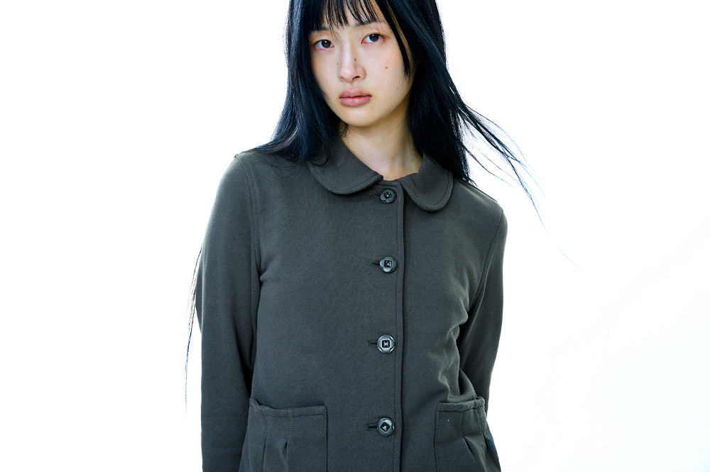 Coyseio - Cozy Sweat Jacket (Charcoal) product image 7 | TRAB K-Fashion Australia