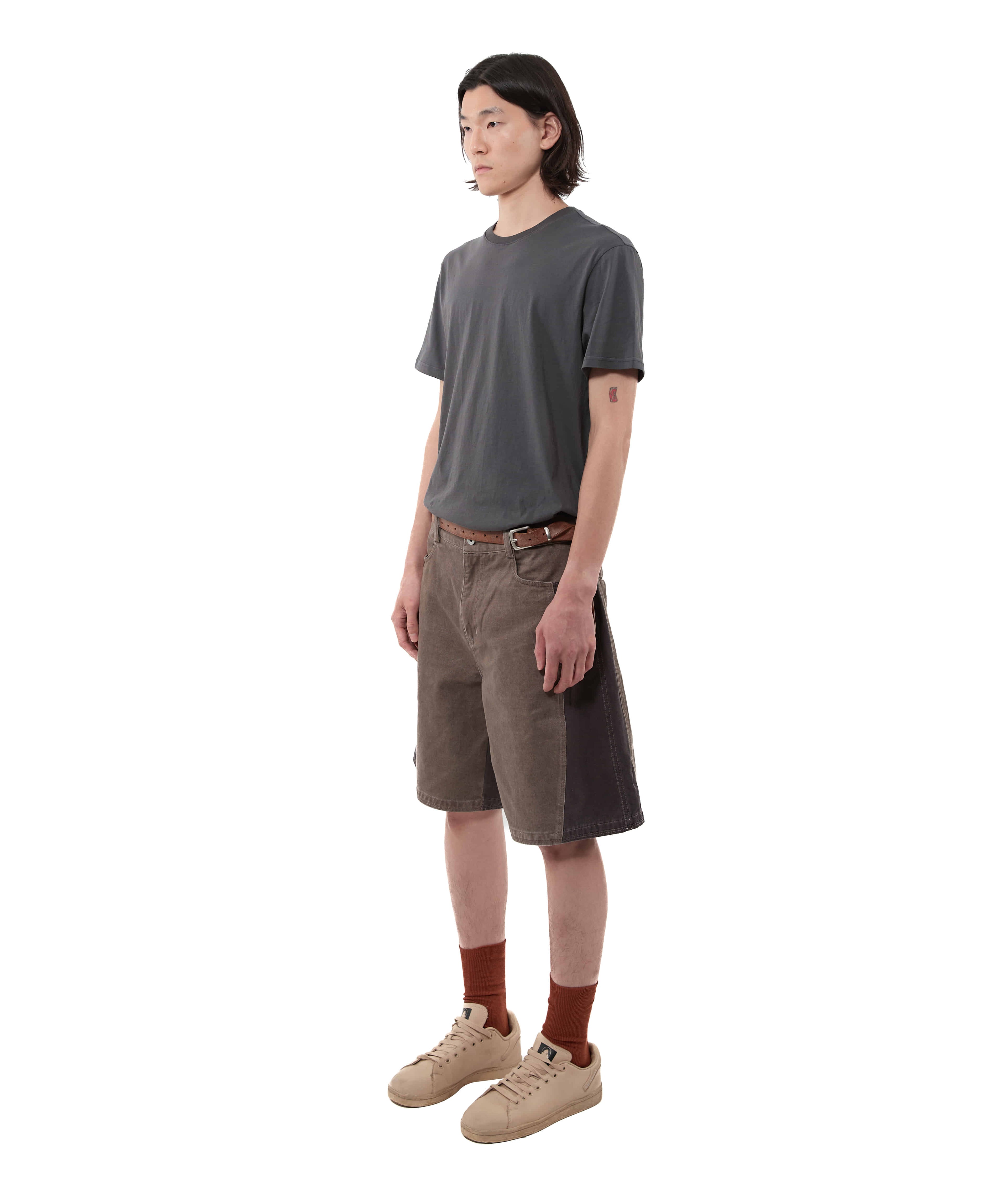 XLIM - Ep.9 Synopsis 01 Shorts (Brown) product image 8 | TRAB K-Fashion Australia