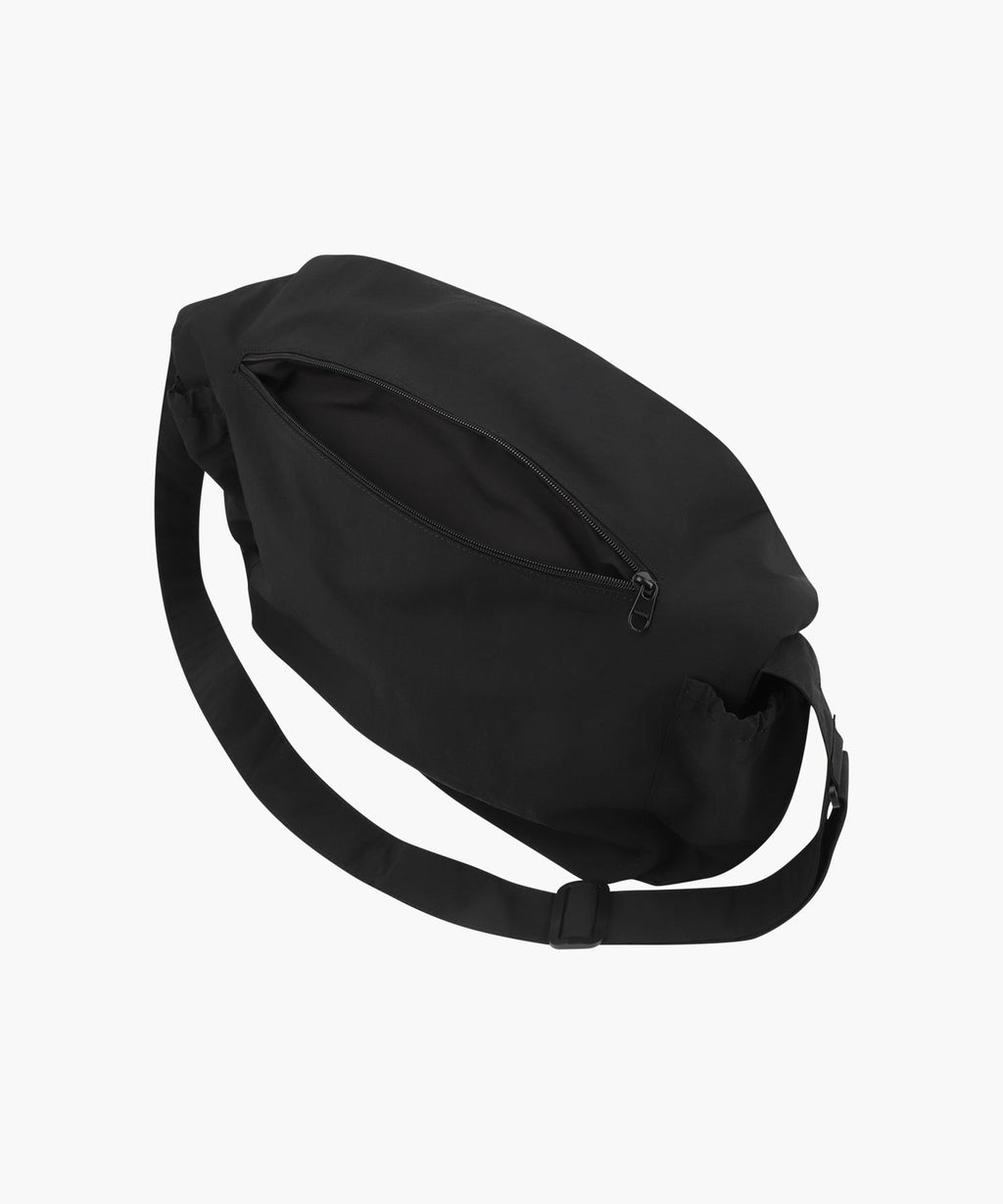 Marithe & Francois Girbaud - Classic Logo String Nylon Cross Bag (Black) product image 4 | TRAB K-Fashion Australia