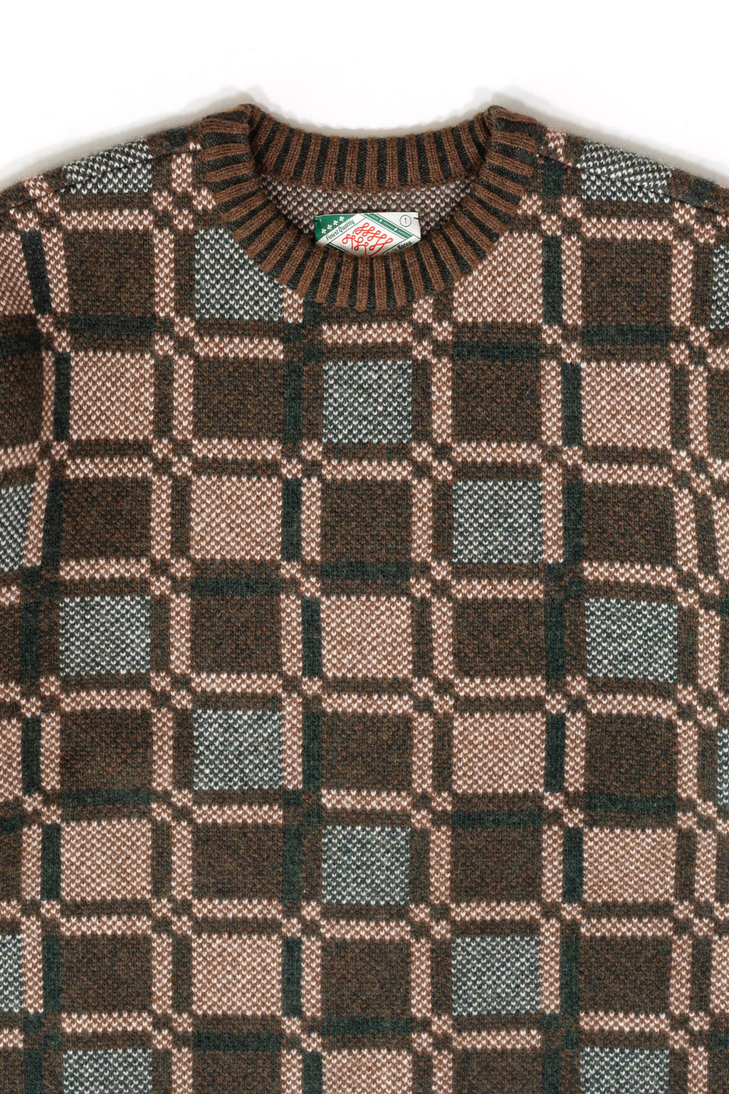 Ioedle - Checked Knit Pullover (OC) product image 5 | TRAB K-Fashion Australia