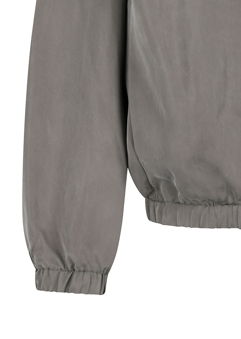 Amomento - Cupro Hood Zip Up Jumper (Grey) product image 5 | TRAB K-Fashion Australia