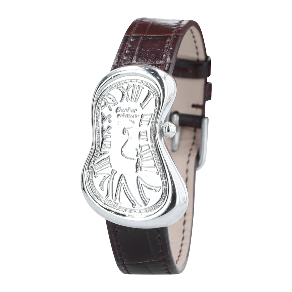 Towtow Archive - Timeless Twist Wristlet Brown Strap Silver Pendant (OC) product image 3 | TRAB K-Fashion Australia