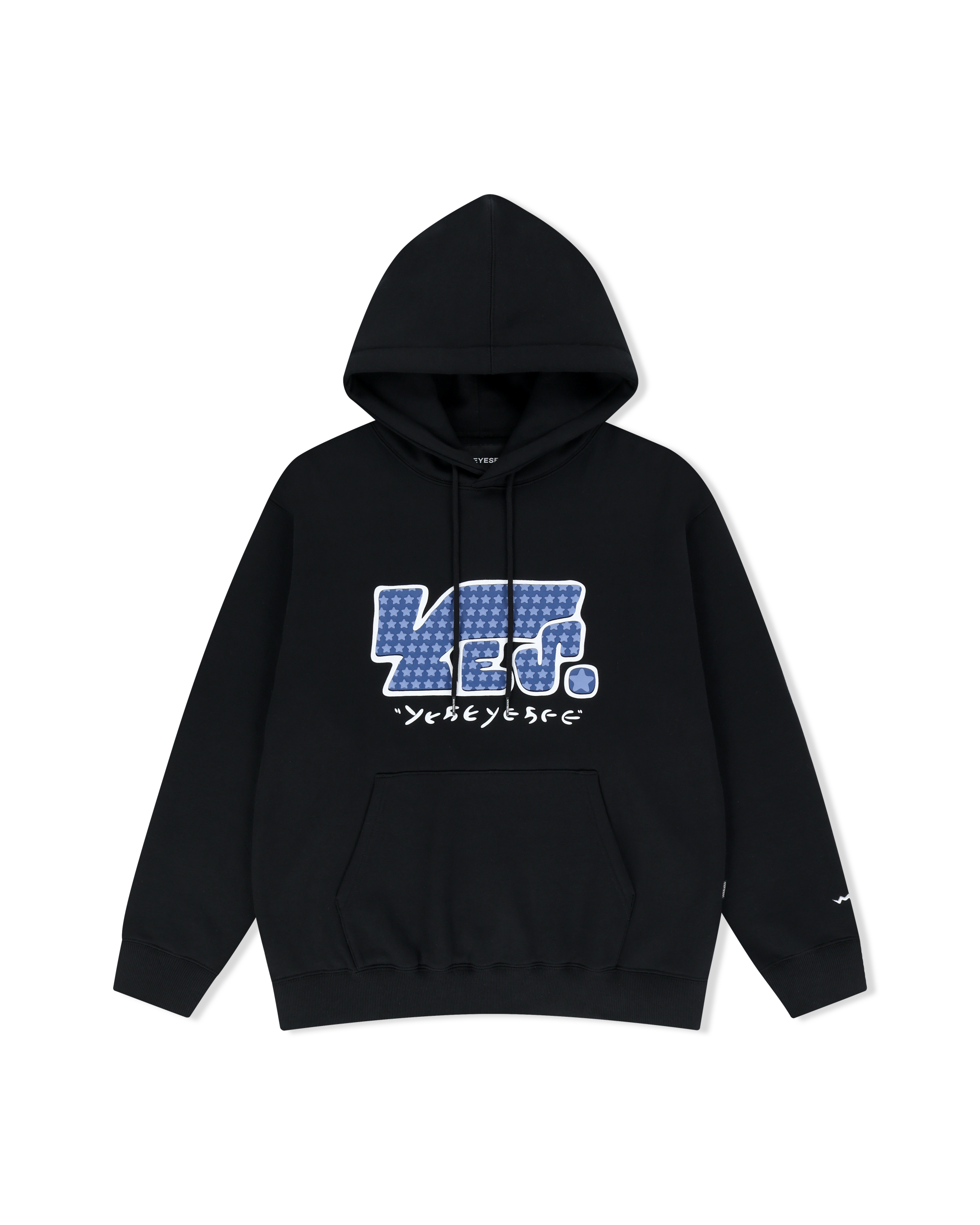 yeseyesee - Y.E.S Star Logo Hoodie (Black) product image 1 | TRAB K-Fashion Australia
