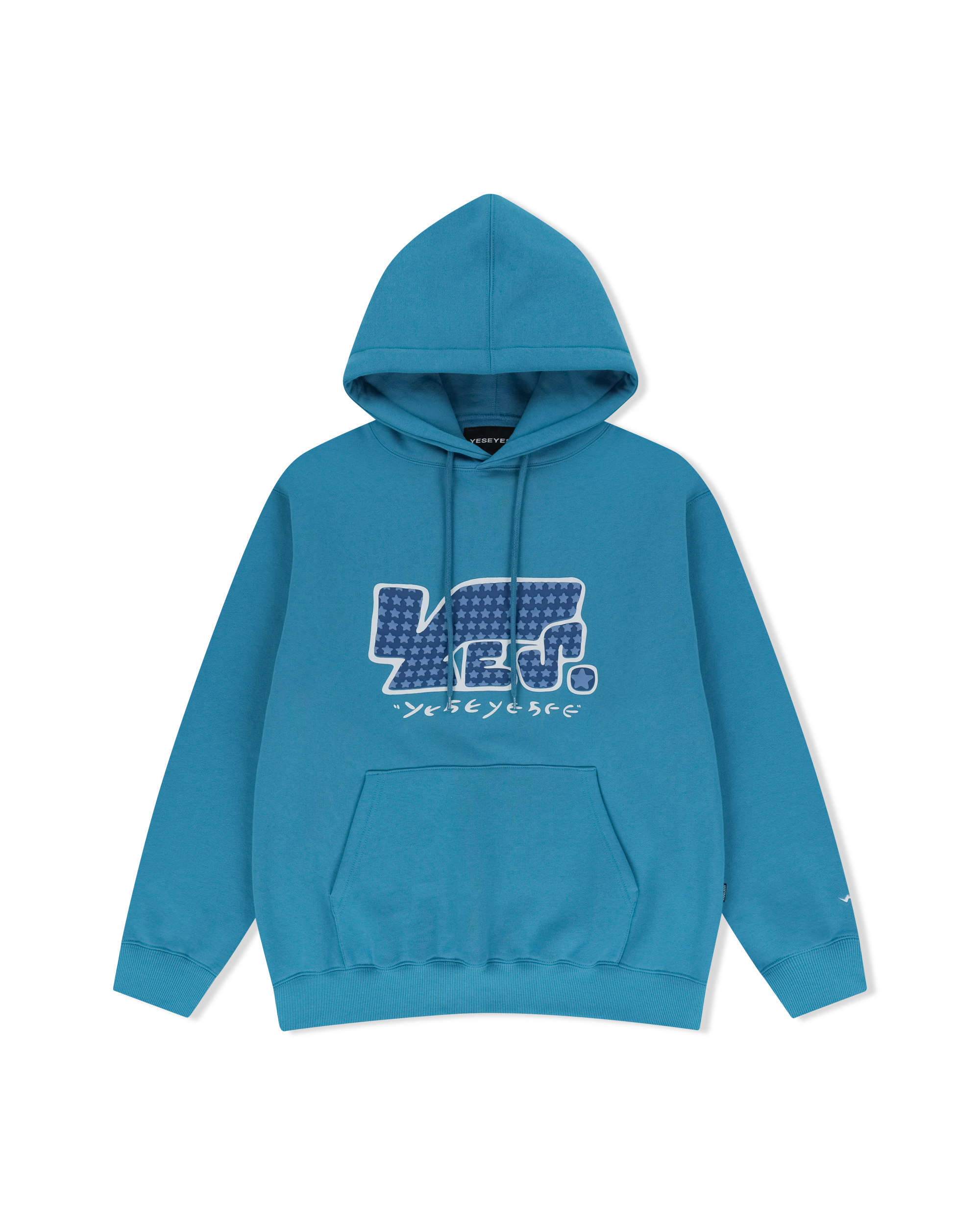 yeseyesee - Y.E.S Star Logo Hoodie (Sky Blue) product image 1 | TRAB K-Fashion Australia