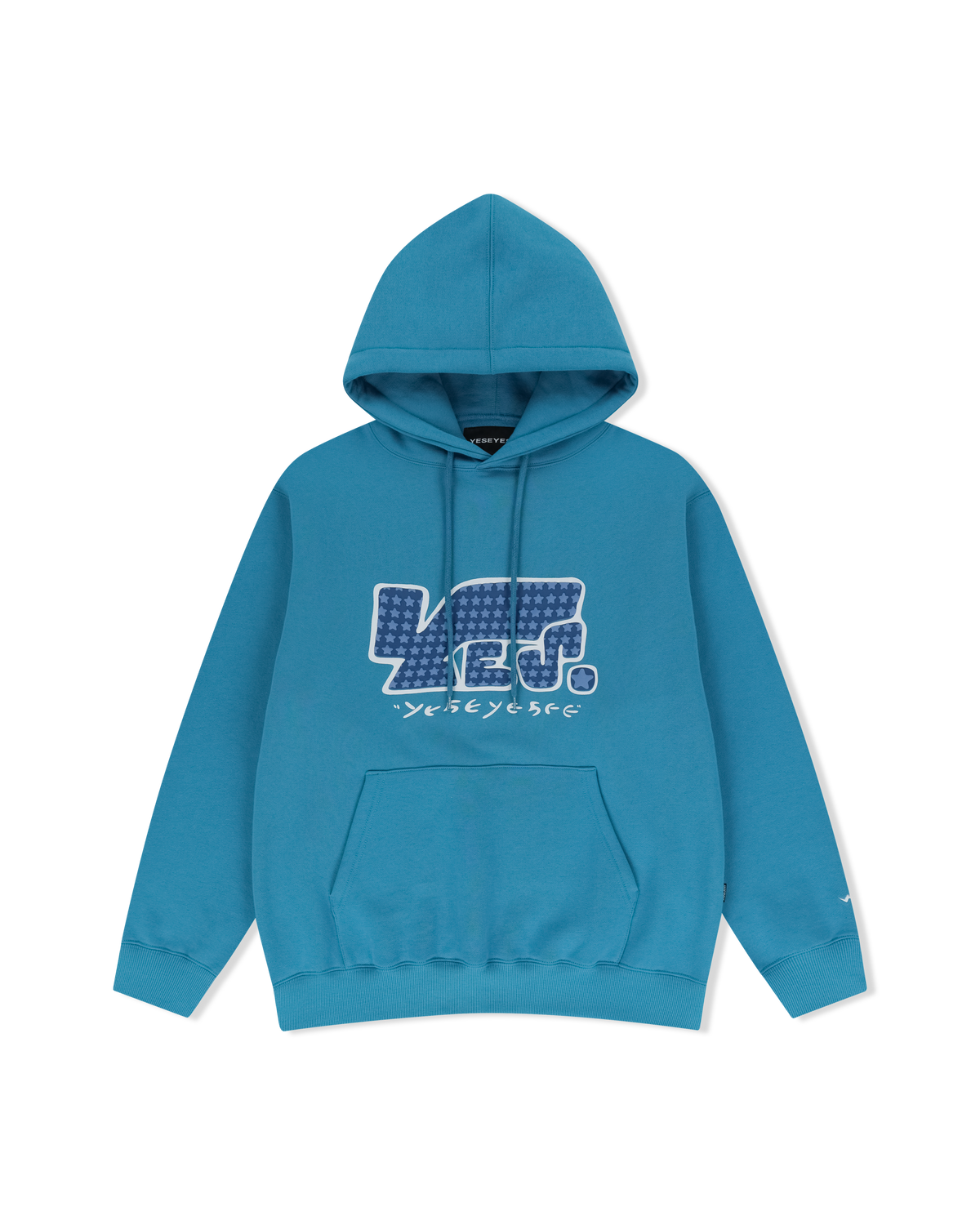 yeseyesee - Y.E.S Star Logo Hoodie (Sky Blue) product image 1 | TRAB K-Fashion Australia