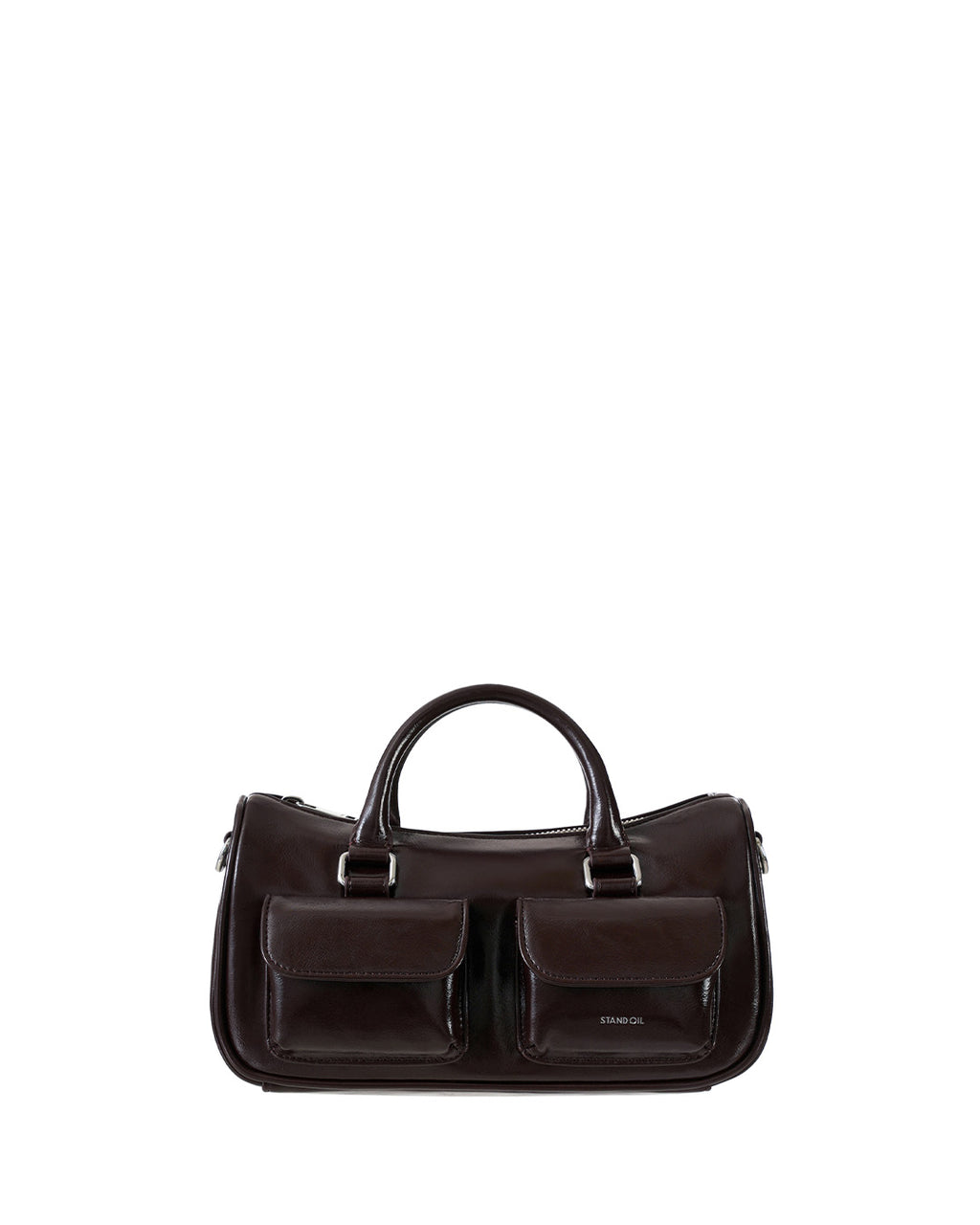 Stand Oil - Chubby Half Bag (Maroon) product image 1 | TRAB K-Fashion Australia