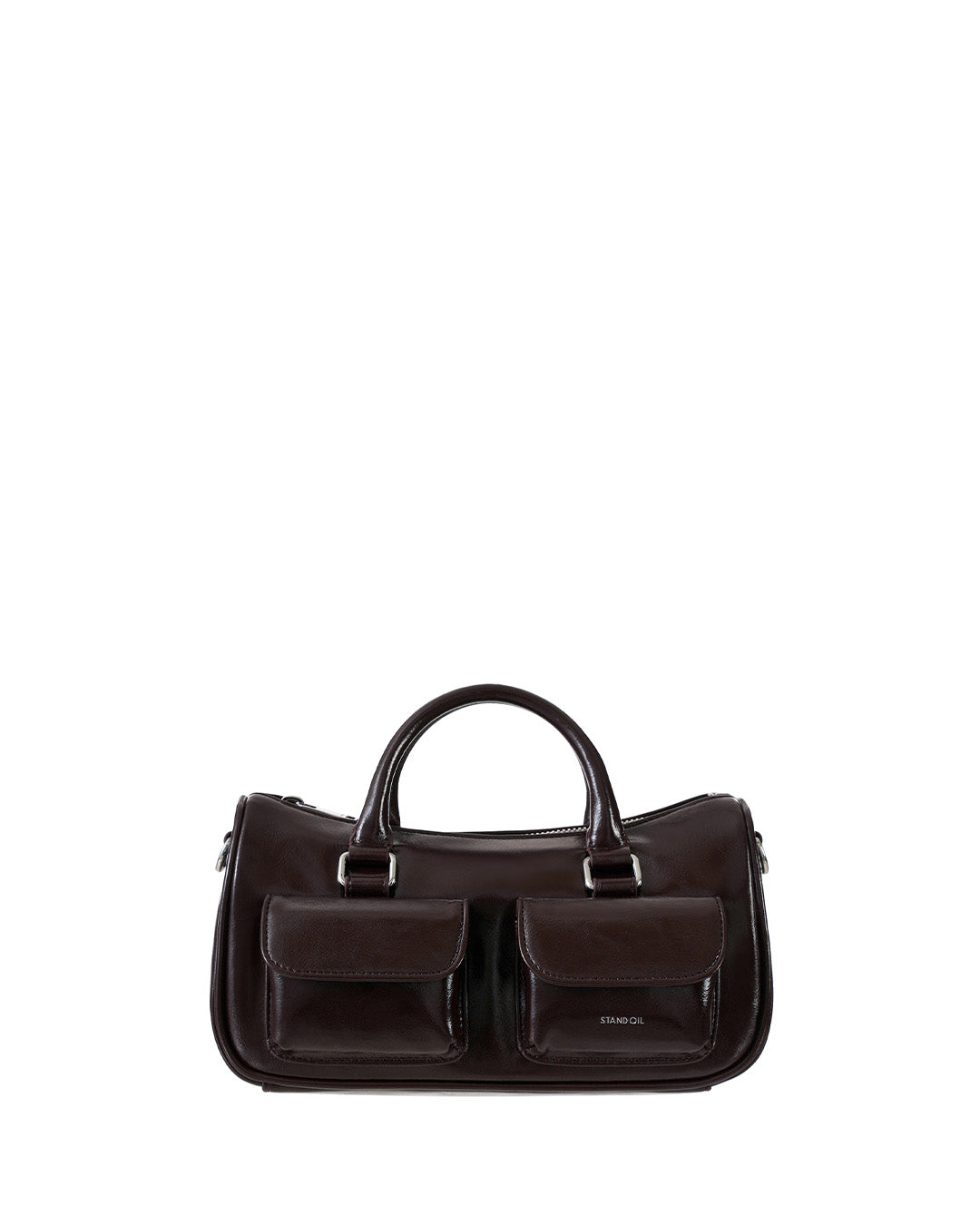 Stand Oil - Chubby Half Bag (Maroon) product image 1 | TRAB K-Fashion Australia