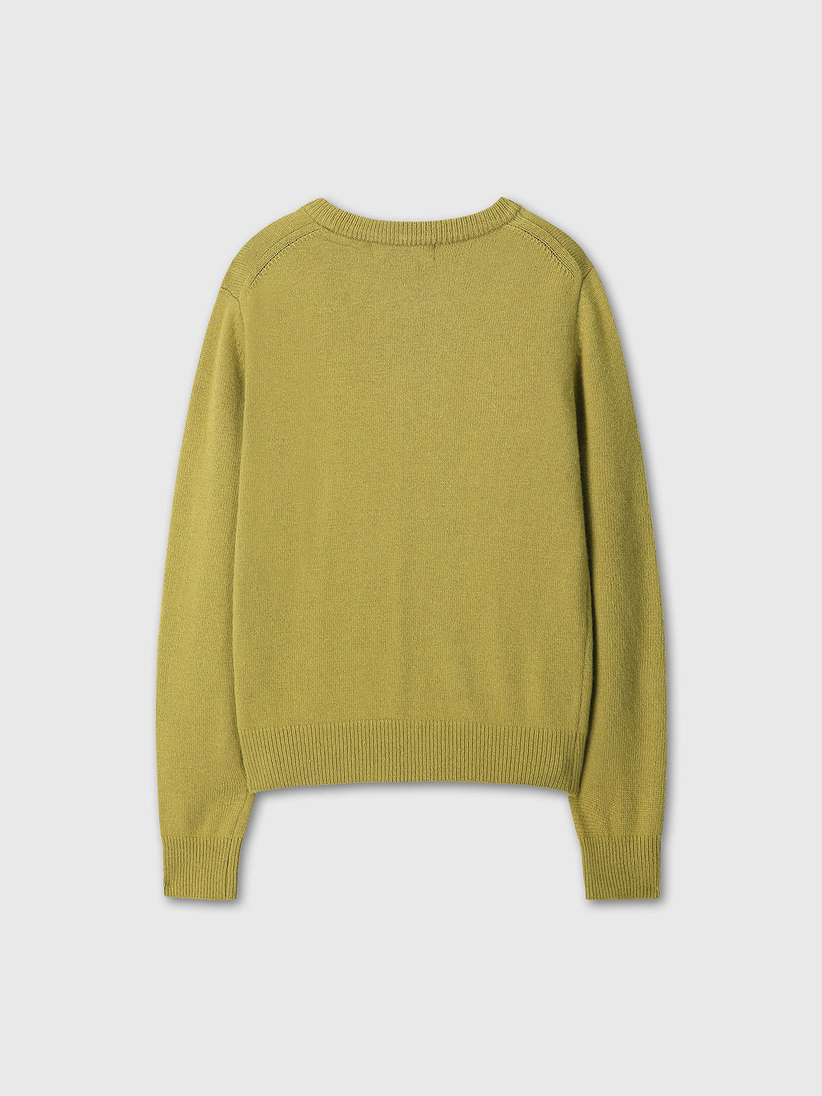 Tonywack - Wool Blend Crew-Neck Knit (Olive Green) product image 10 | TRAB K-Fashion Australia