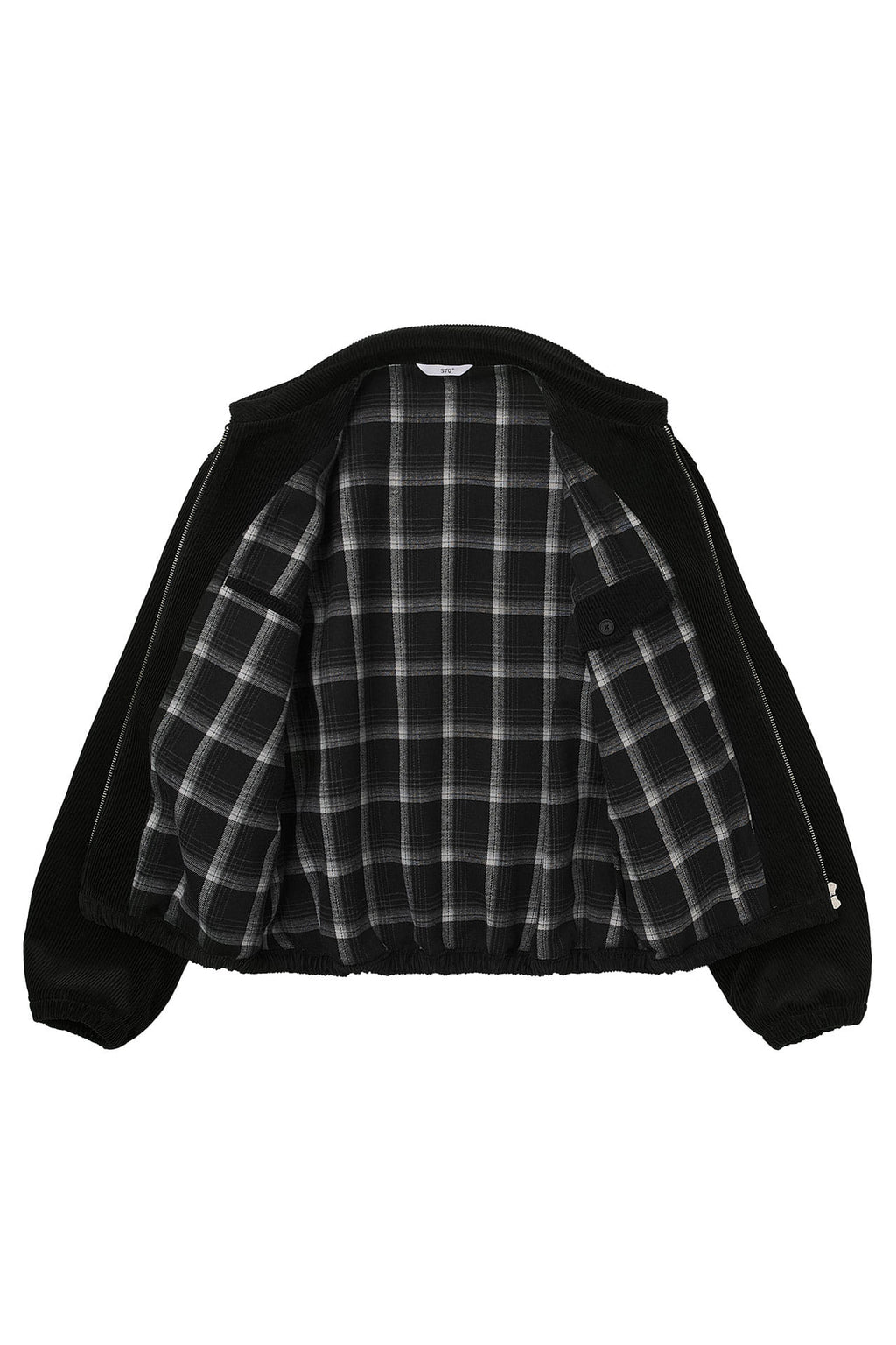 STU - Strap Corduroy Jacket (Black) product image 18 | TRAB K-Fashion Australia