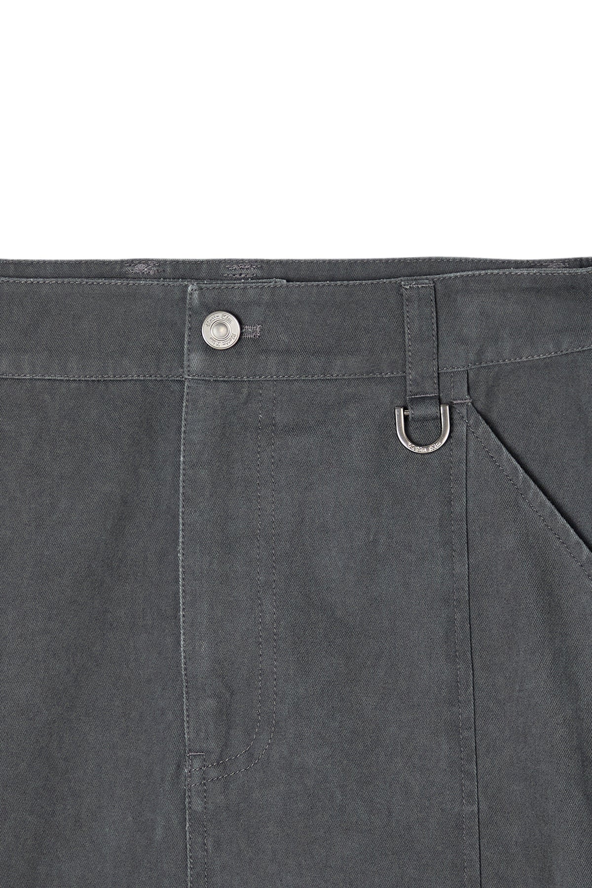 Matin Kim - Washed Mermaid Long Skirt (Charcoal) product image 3 | TRAB K-Fashion Australia