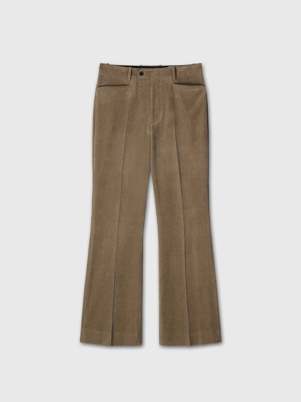 Tonywack - Corduroy Flared Trousers (Beige Taupe) product image 6 | TRAB K-Fashion Australia