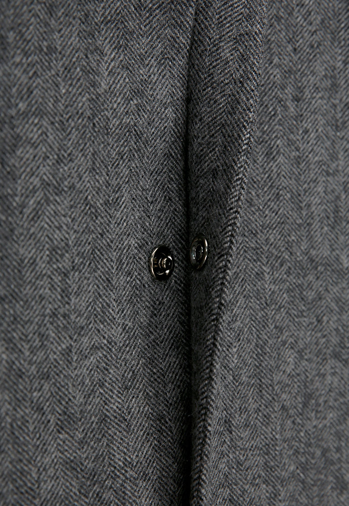 Tonywack - Ring Snap Blazer (Grey Herringbone) product image 11 | TRAB K-Fashion Australia