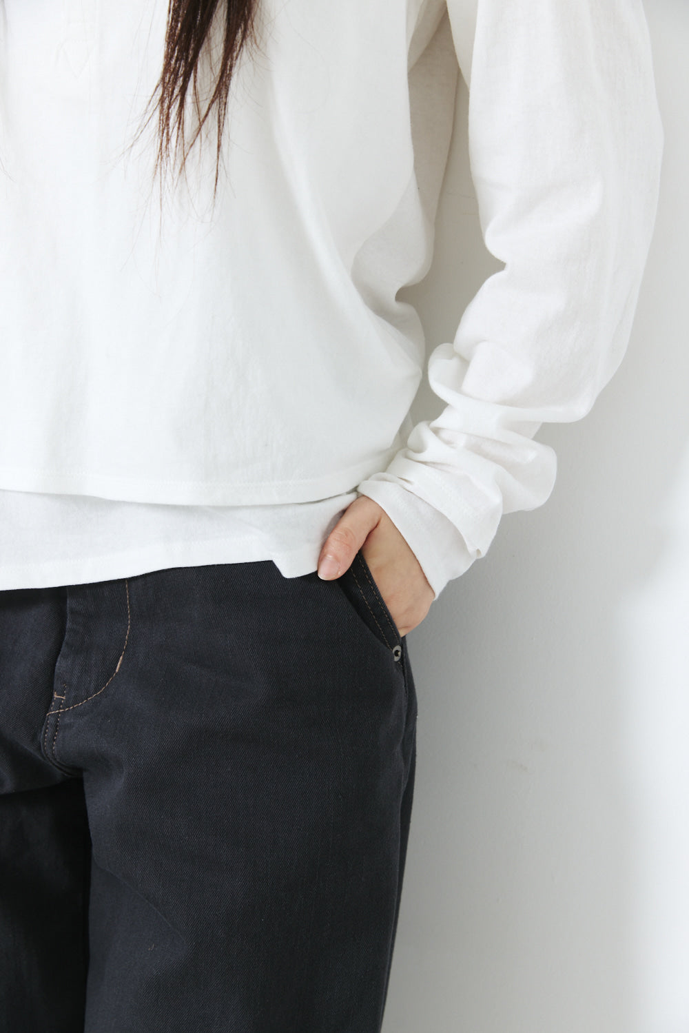 Hatchingroom - Dual Front Tee (White) product image 13 | TRAB K-Fashion Australia