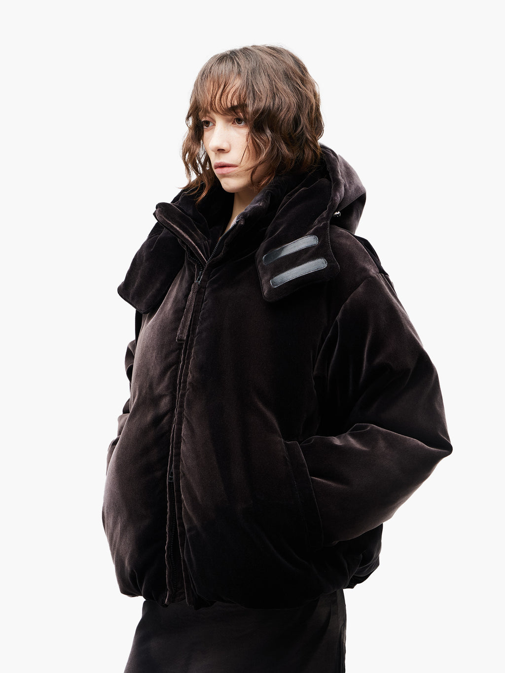 Jiyong Kim - Sun-Bleached Down Jacket (Black) product image 4 | TRAB K-Fashion Australia
