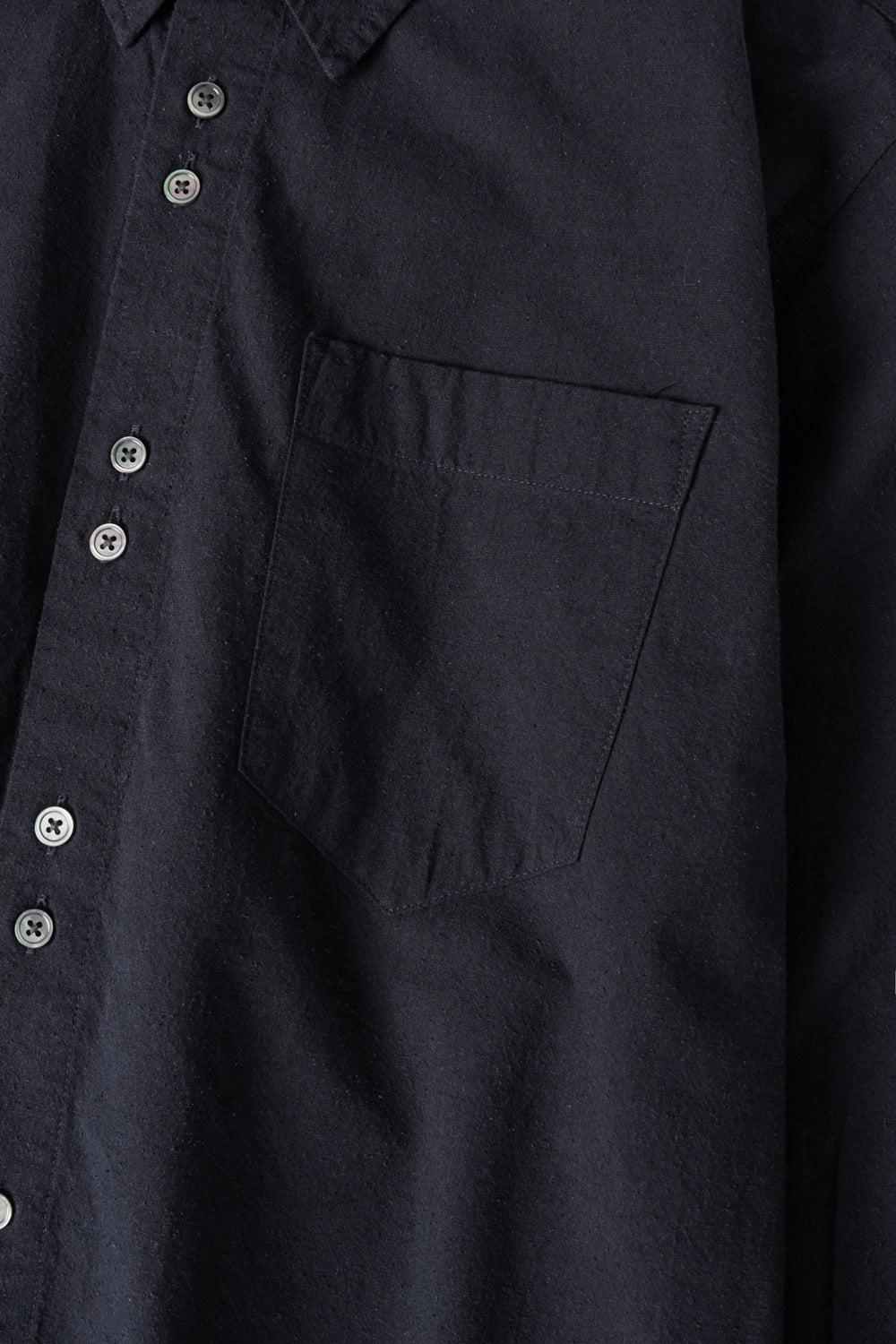 Hatchingroom - Rana Shirt Silk Nep (Black) product image 5 | TRAB K-Fashion Australia