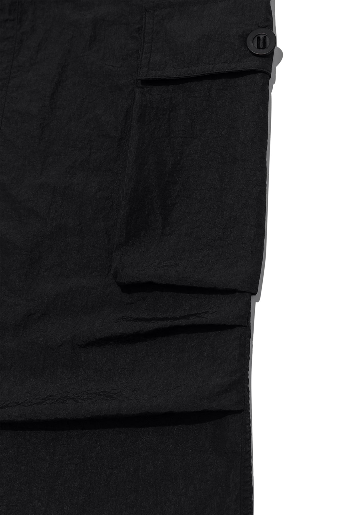 Matin Kim - String Nylon Cargo Skirt (Black) product image 4 | TRAB K-Fashion Australia