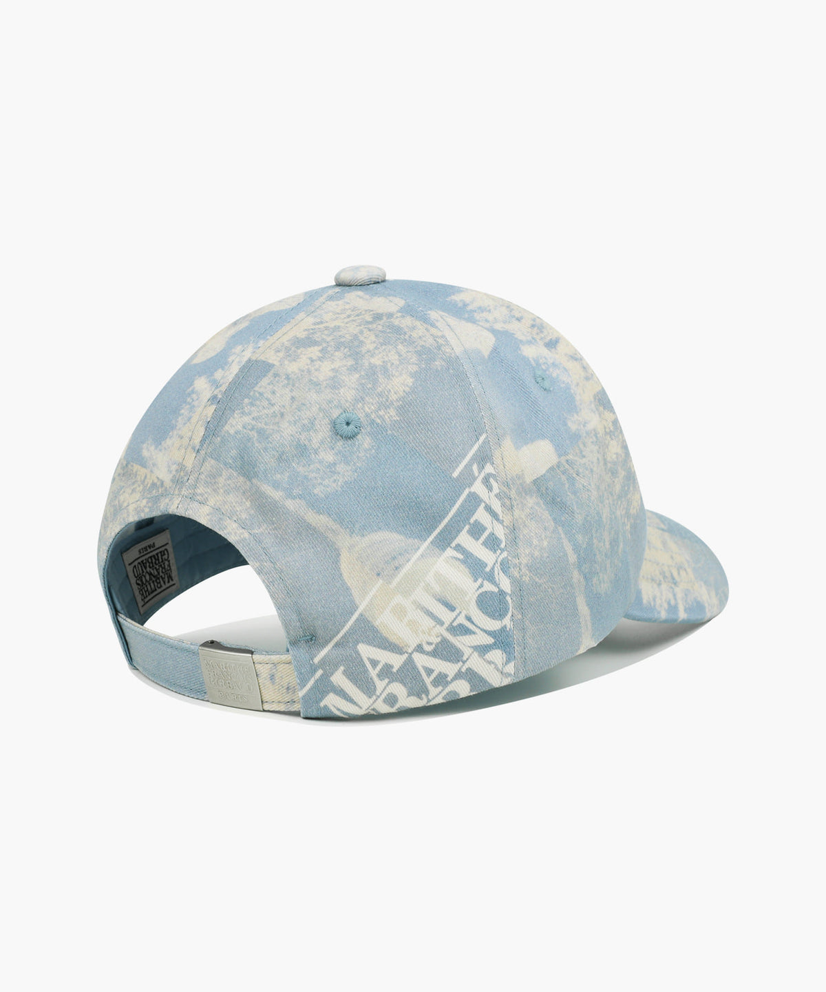 Marithe & Francois Girbaud - Seoul Exclusive Graphic Cap (Sky Blue) product image 2 | TRAB K-Fashion Australia