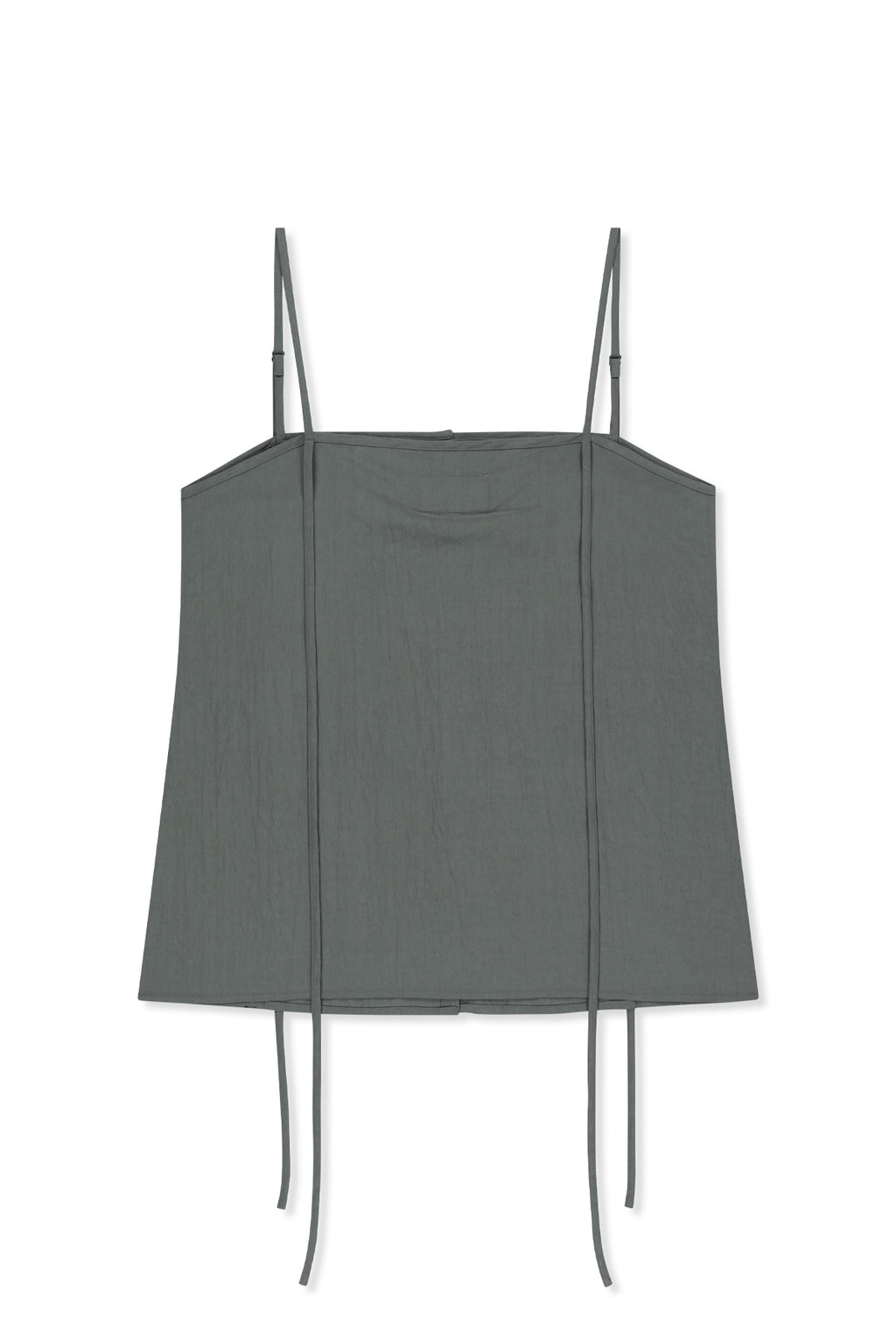 Matin Kim - Button Sleeveless Blouse (Grey) product image 2 | TRAB K-Fashion Australia
