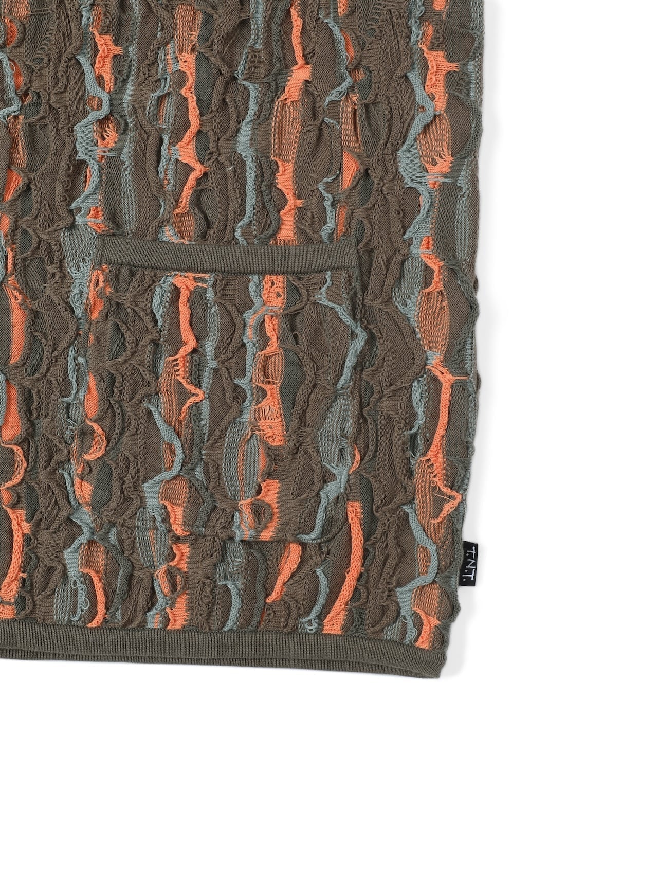 thisisneverthat - 3D Cable Knit Vest (camo) product image 3 | TRAB K-Fashion Australia