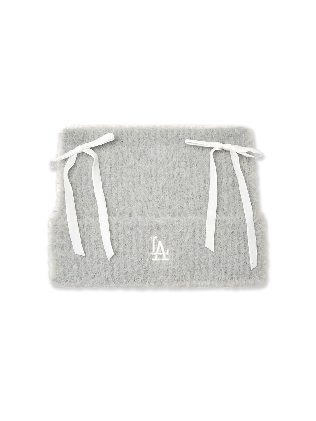 MLB Korea - MLB Ribbon Meow Beanie LA Dodgers (Gray) product image 2 | TRAB K-Fashion Australia