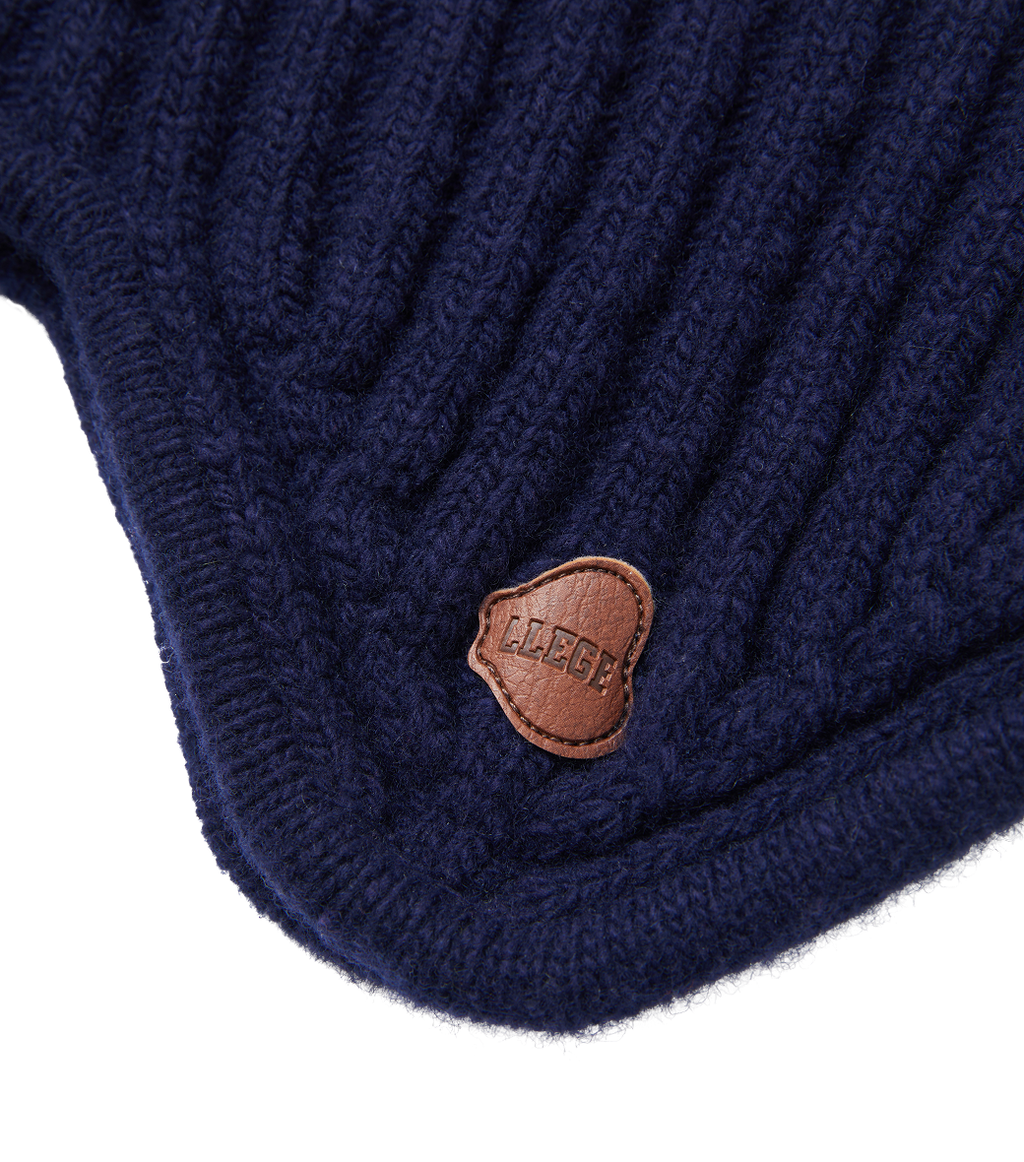 Llege - Earmuff Knit Headband (Dark Navy) product image 3 | TRAB K-Fashion Australia