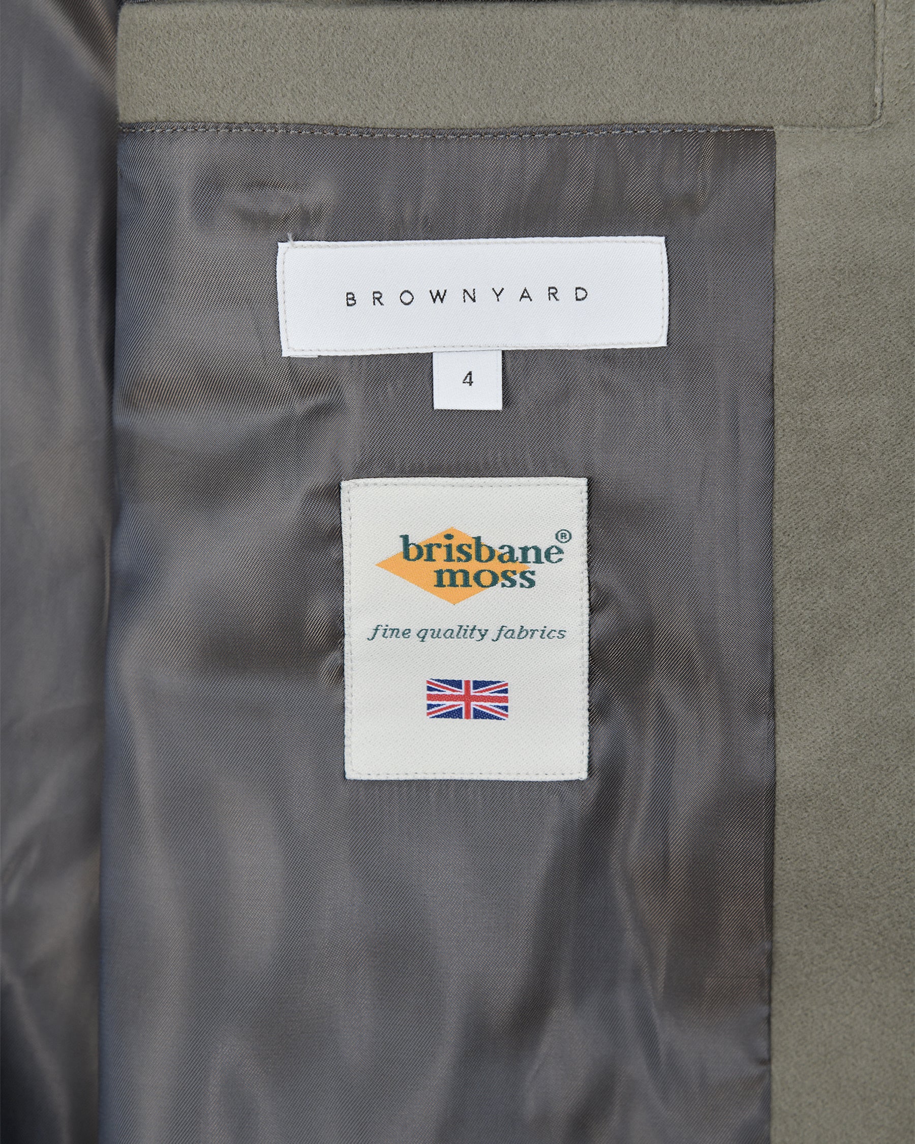 Brownyard - Moleskin Western Jacket (Olive Grey) product image 5 | TRAB K-Fashion Australia