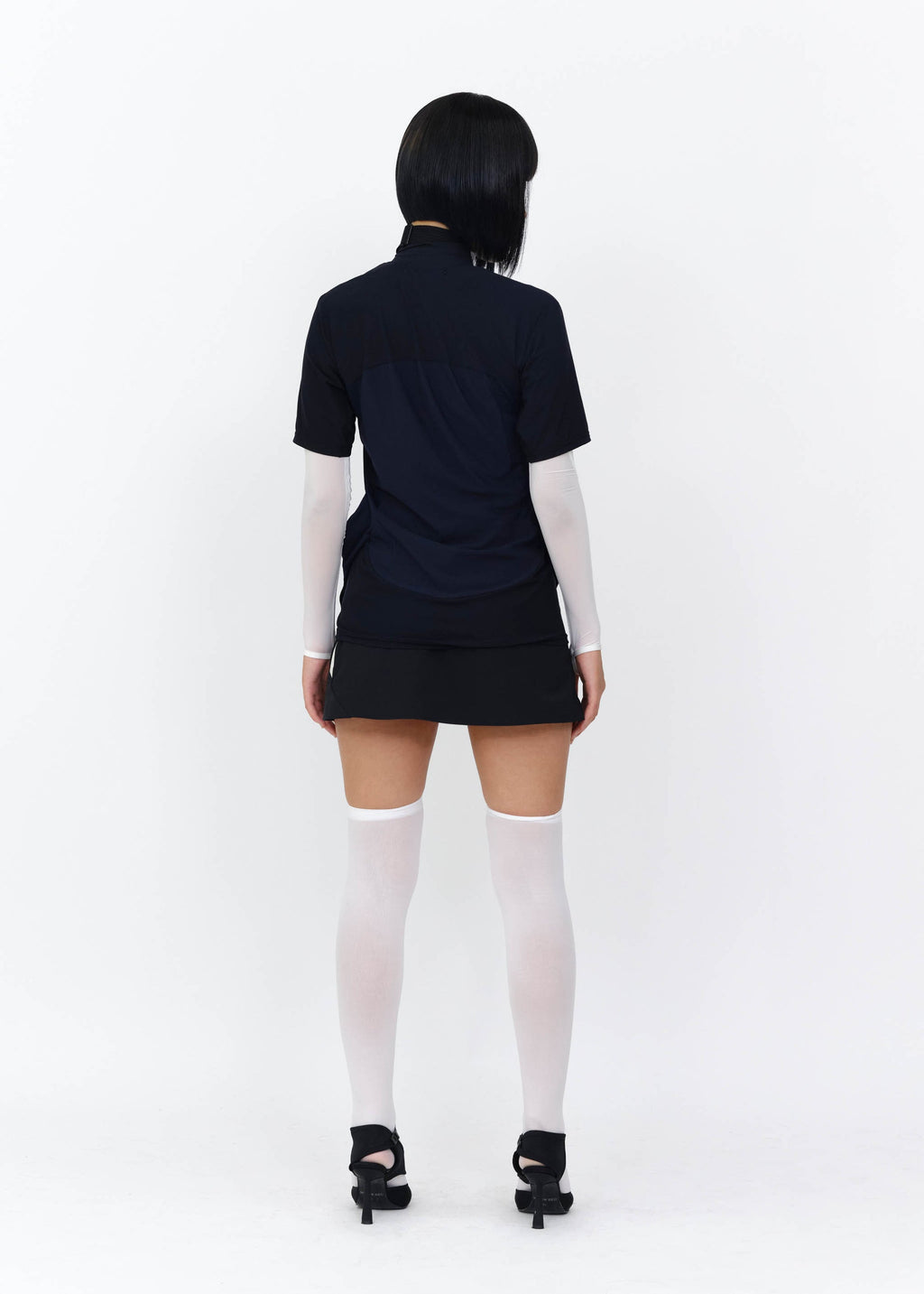 Hyein Seo - Pocket T-Shirt (Navy) product image 8 | TRAB K-Fashion Australia